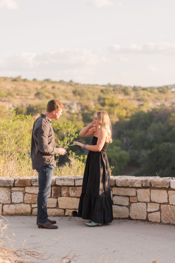 Marriage Proposal at Reimers Ranch