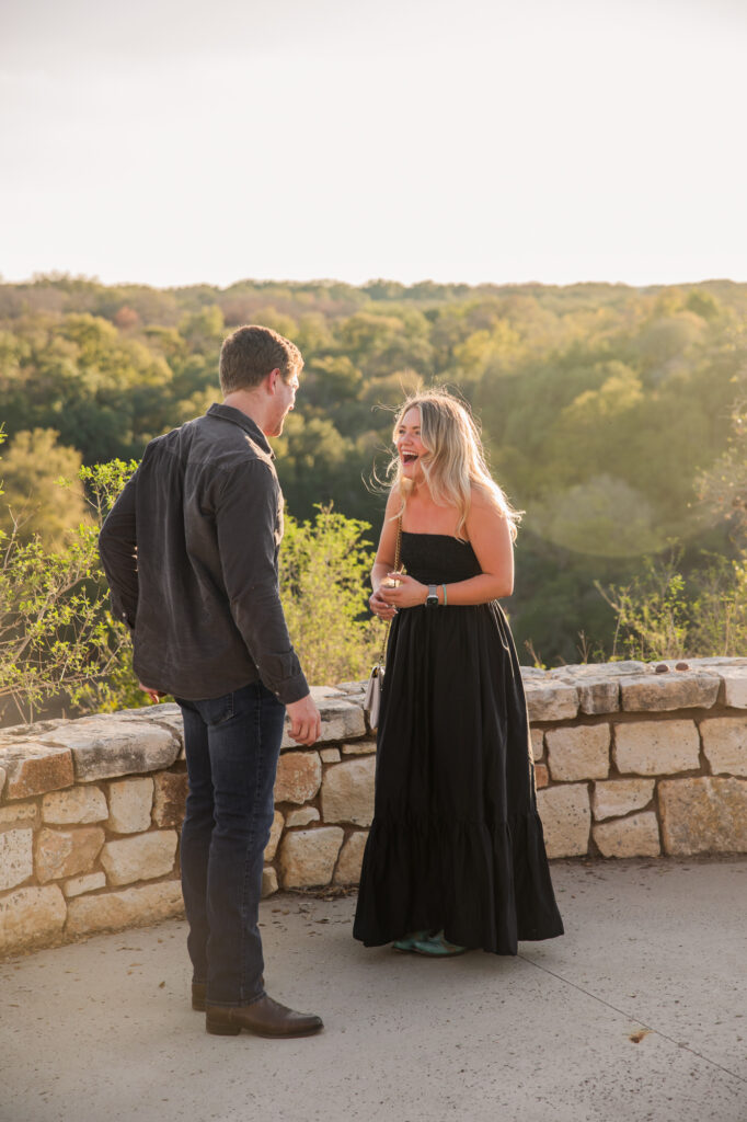 Marriage Proposal at Reimers Ranch