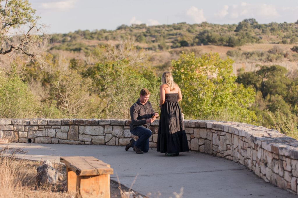 Marriage Proposal at Reimers Ranch