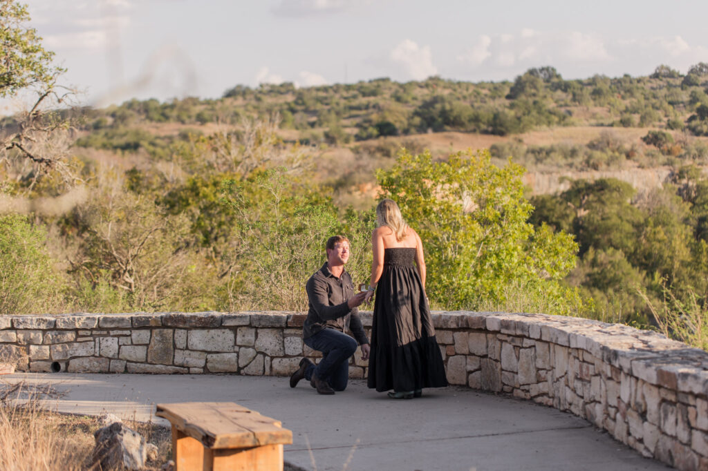 Marriage Proposal at Reimers Ranch