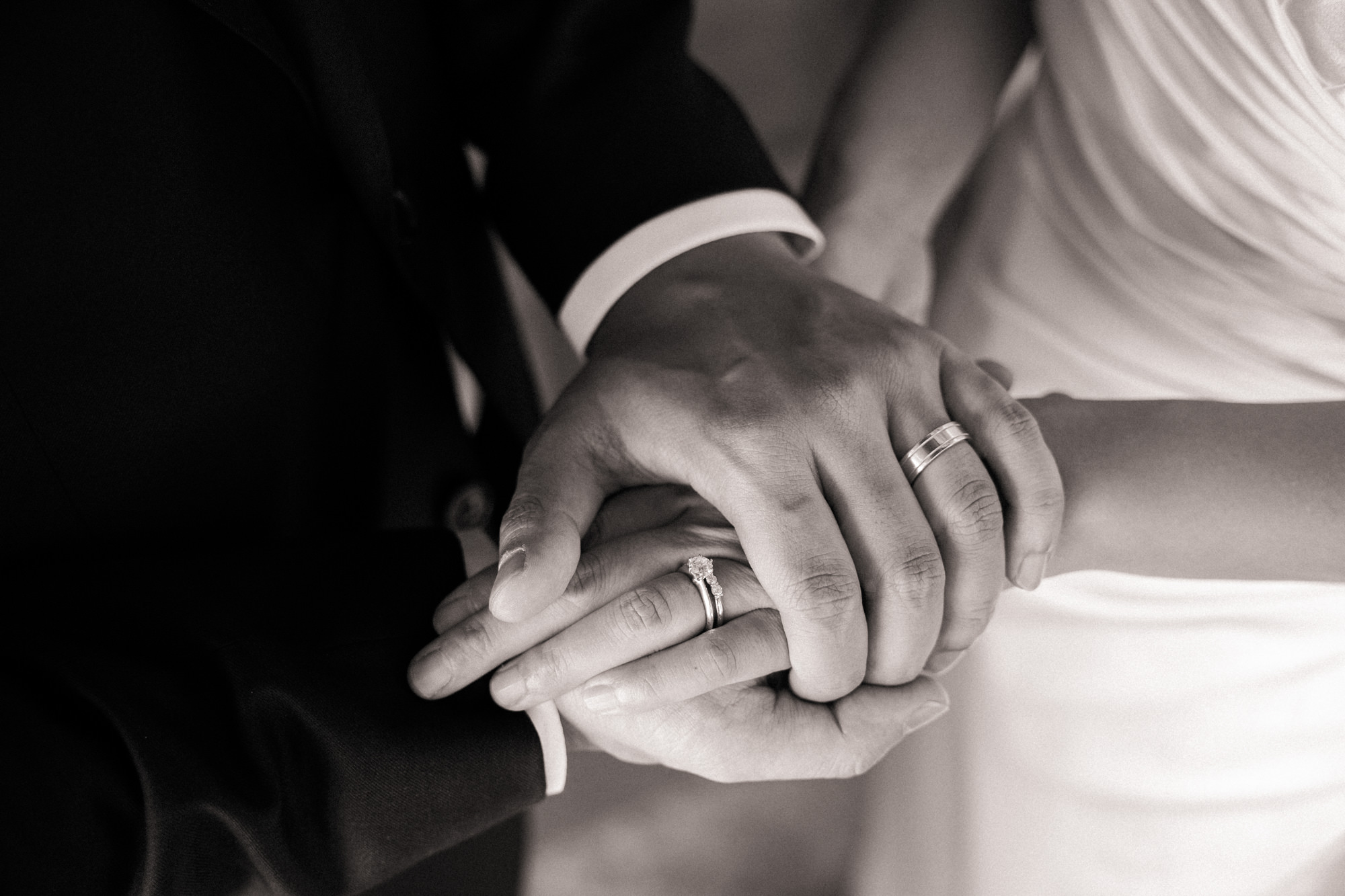 wedding ring detail photo