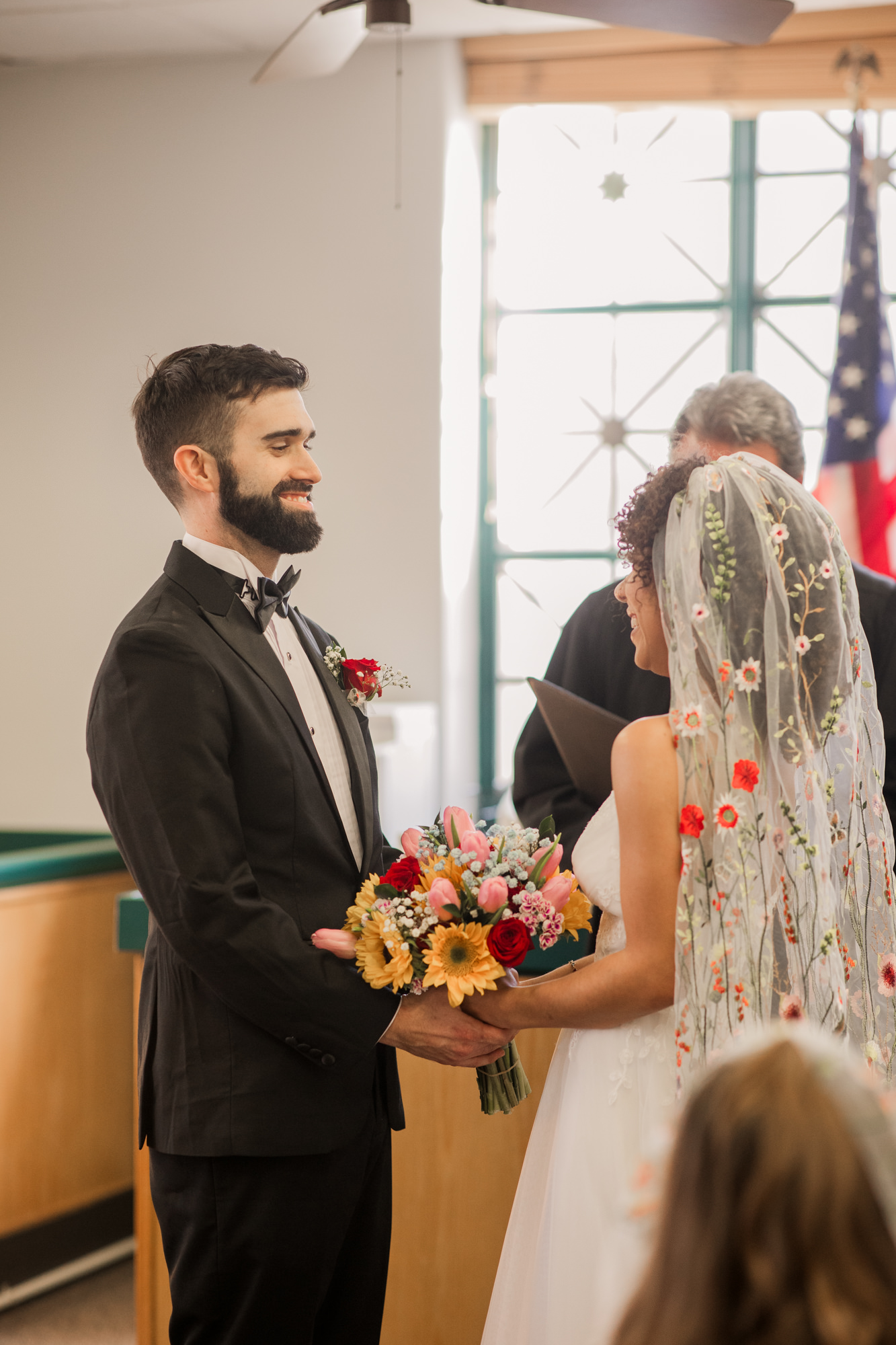 Fun Austin Courthouse Wedding