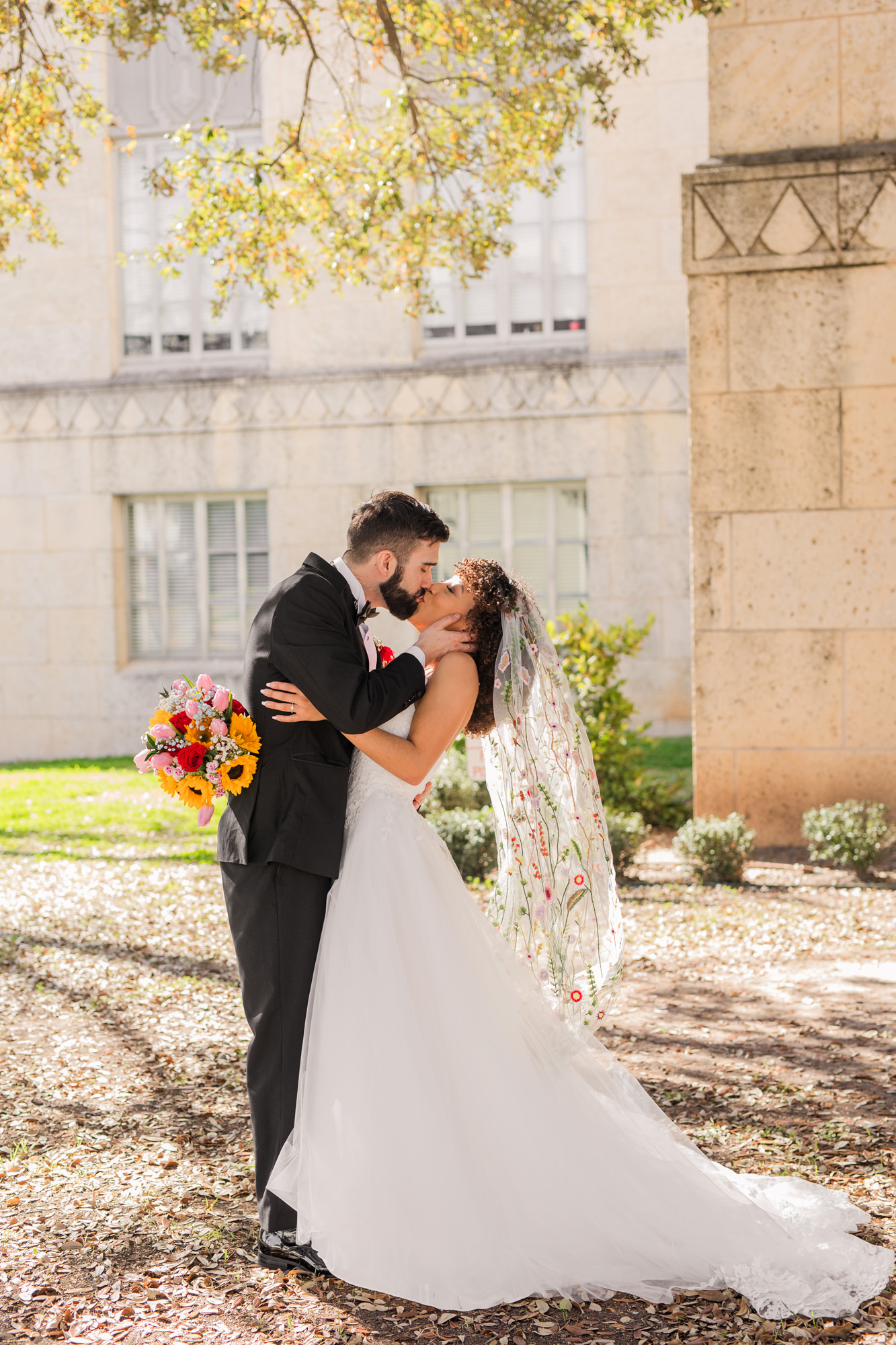 Fun Austin Courthouse Wedding