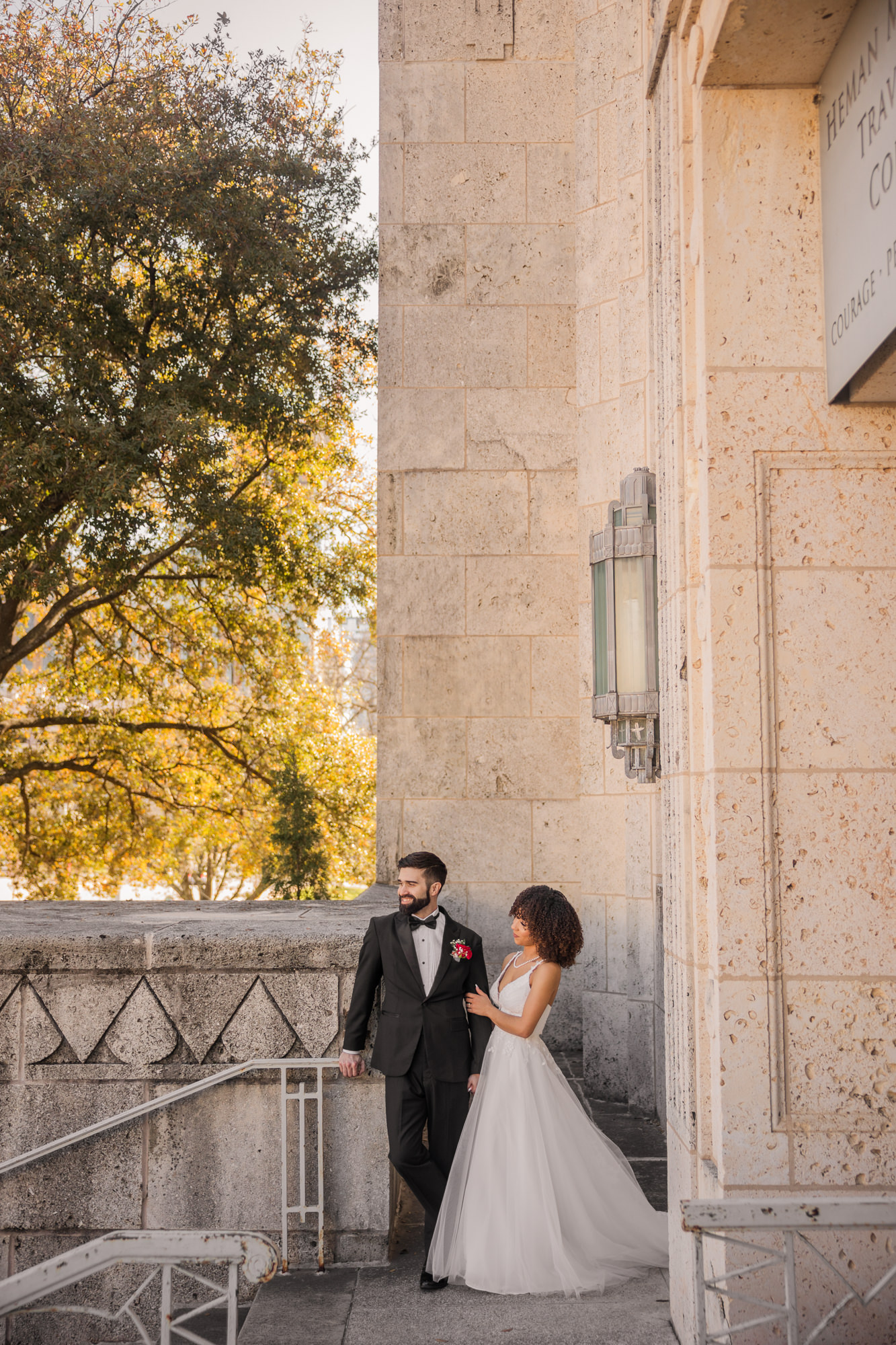 Fun Austin Courthouse Wedding