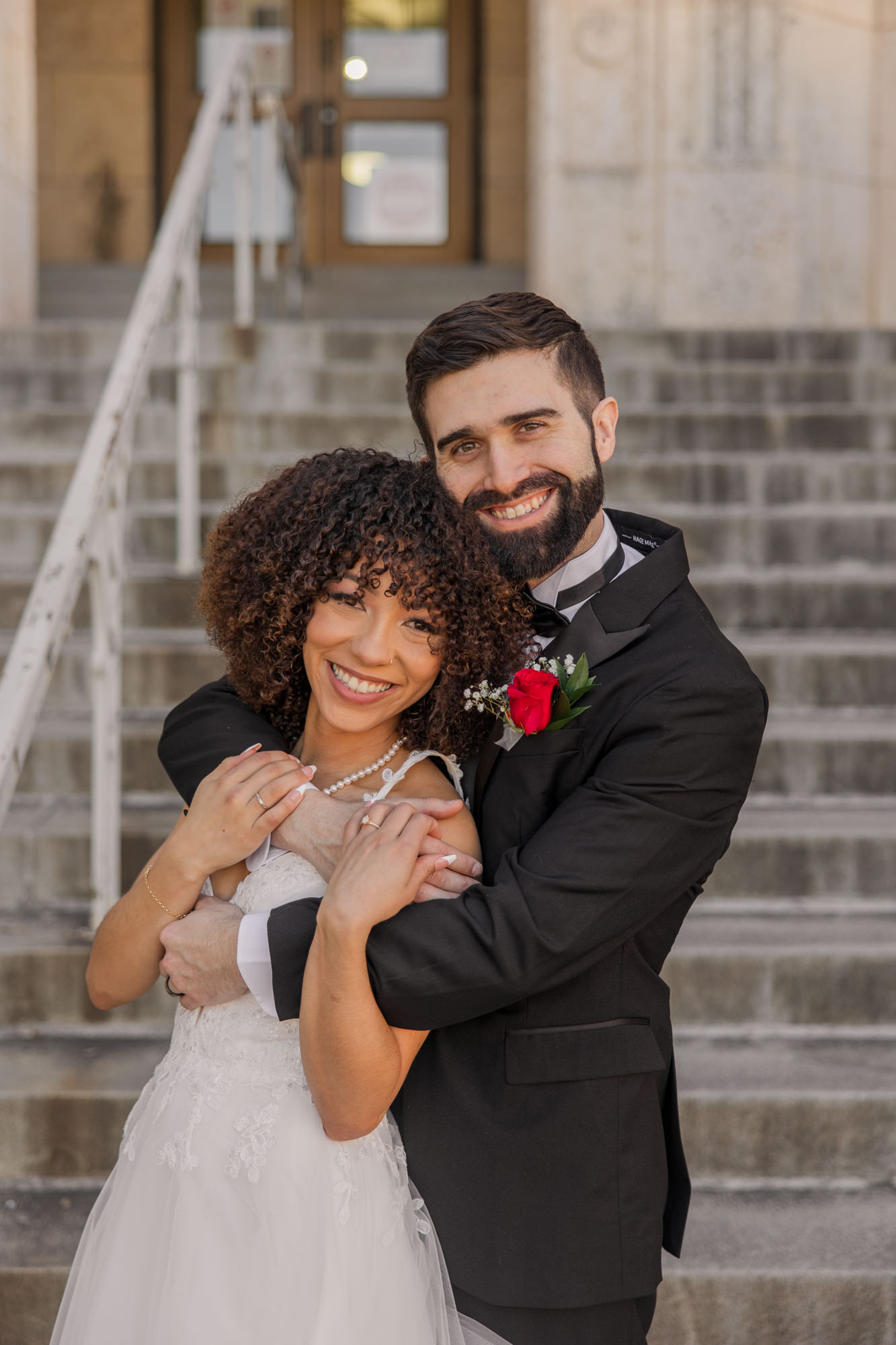 Fun Austin Courthouse Wedding