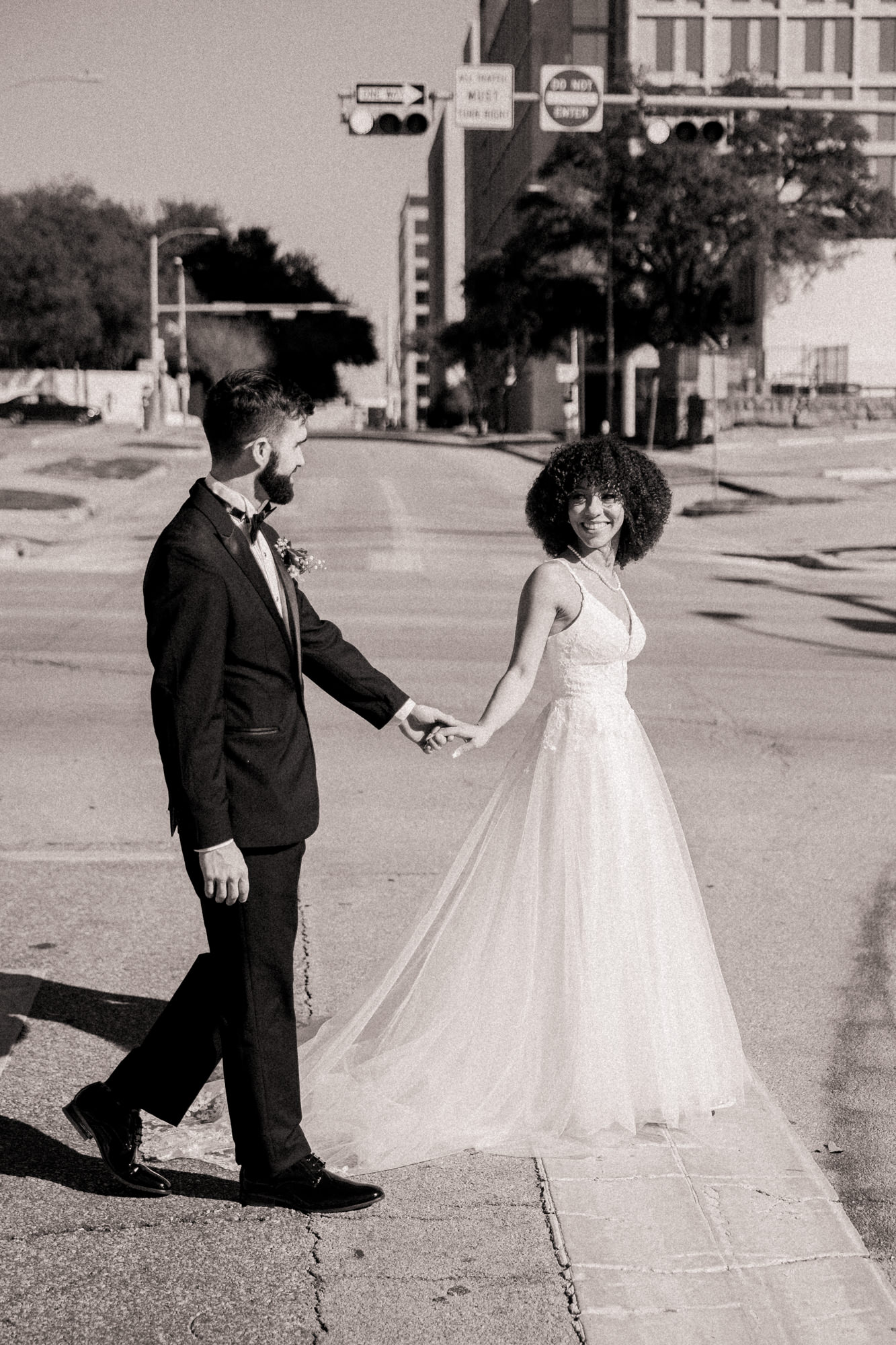 Fun Austin Courthouse Wedding