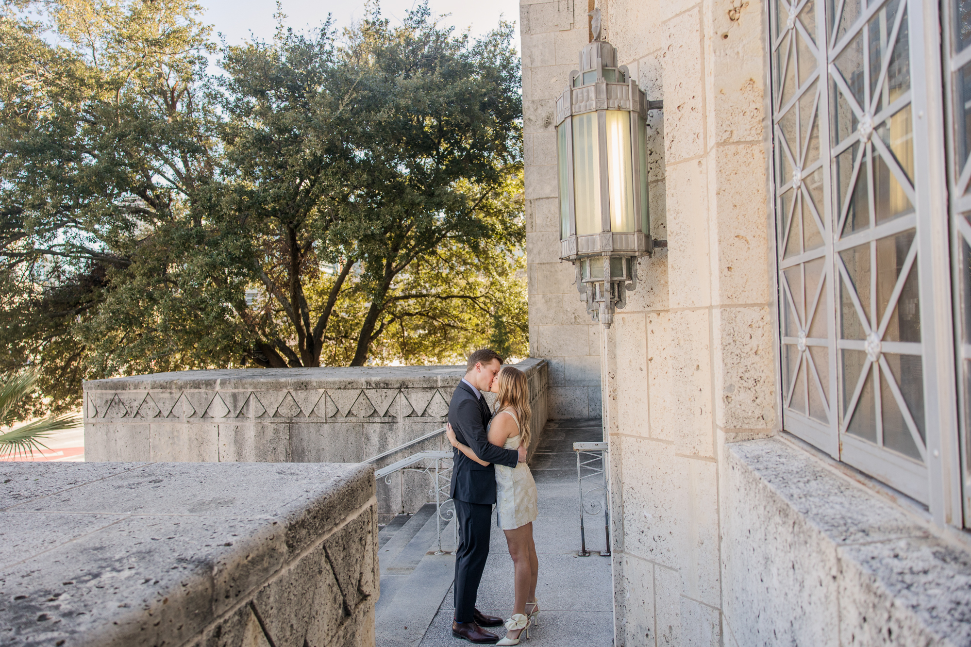 Downtown Austin Travis County Courthouse Engagement Photos