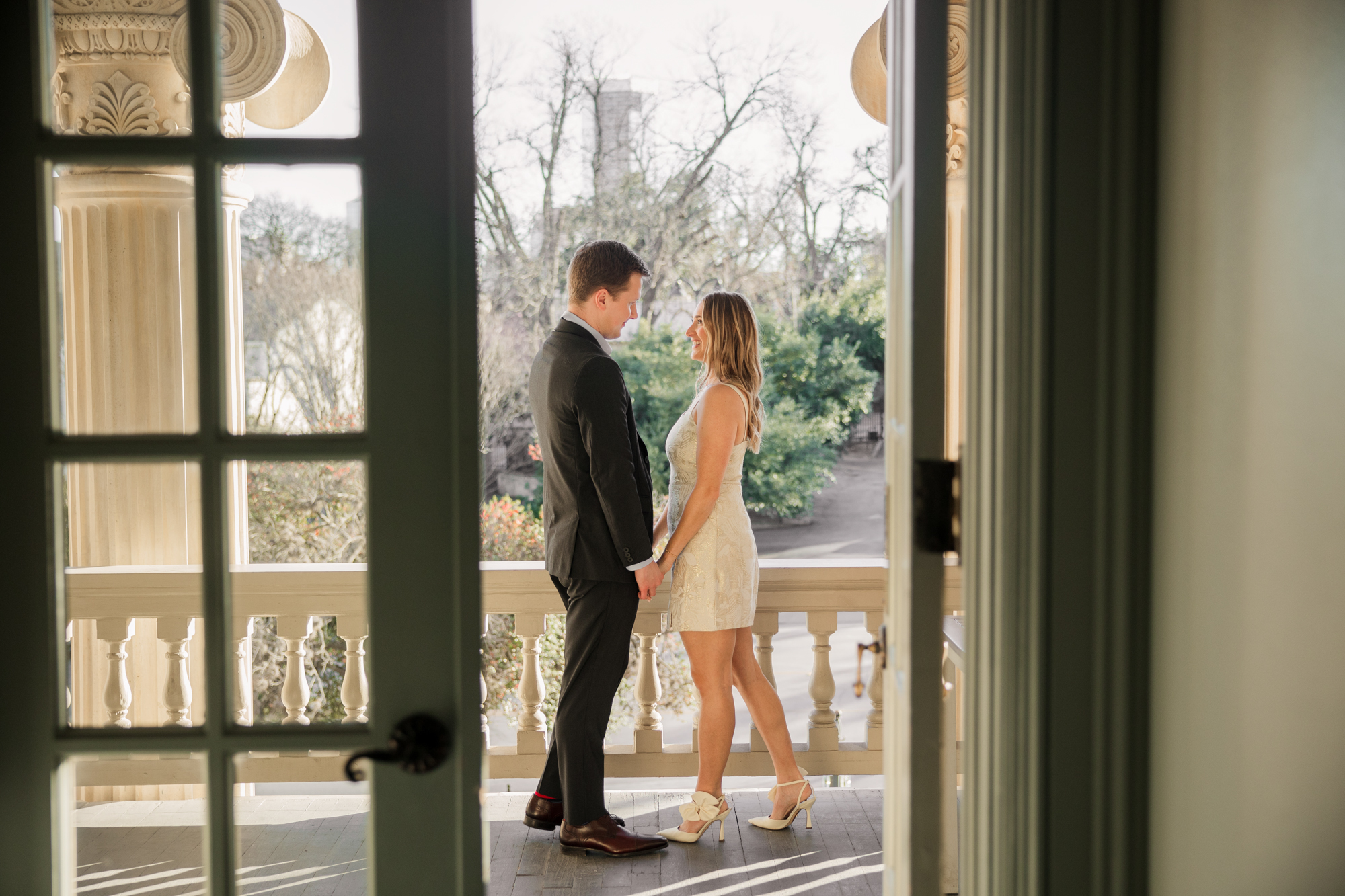Hotel Ella Engagement Photos Austin Texas