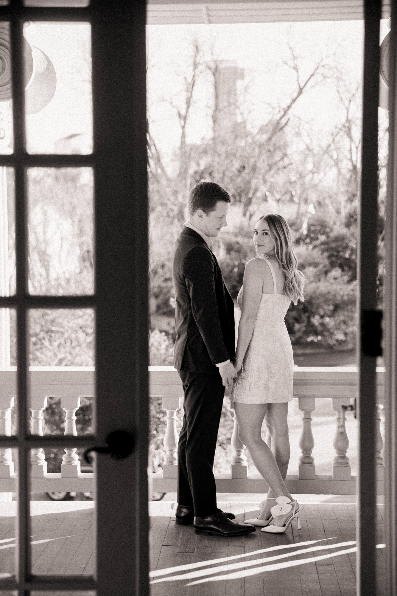 Hotel Ella Engagement Photos Austin Texas