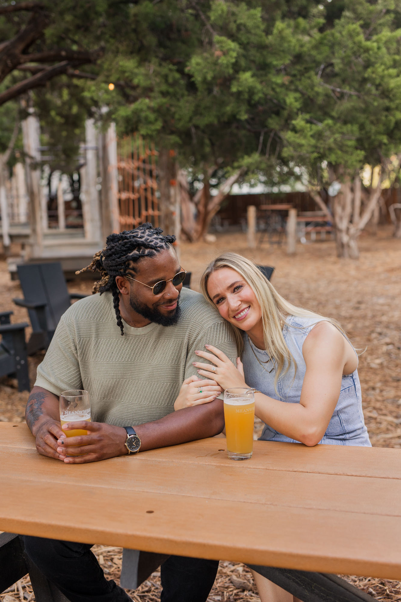 Meanwhile Brewing Austin Engagement Photos