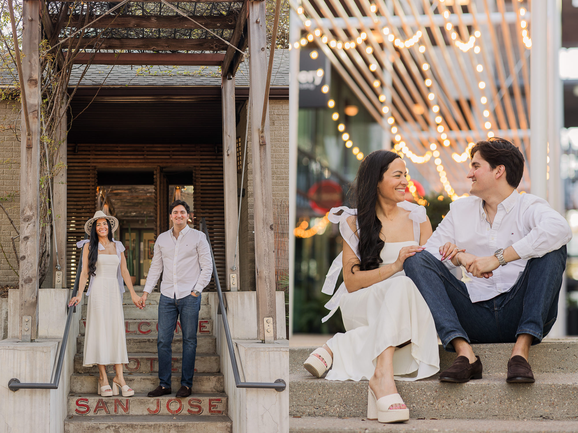 Hotel San Jose | Colorful South Congress Engagement Photos