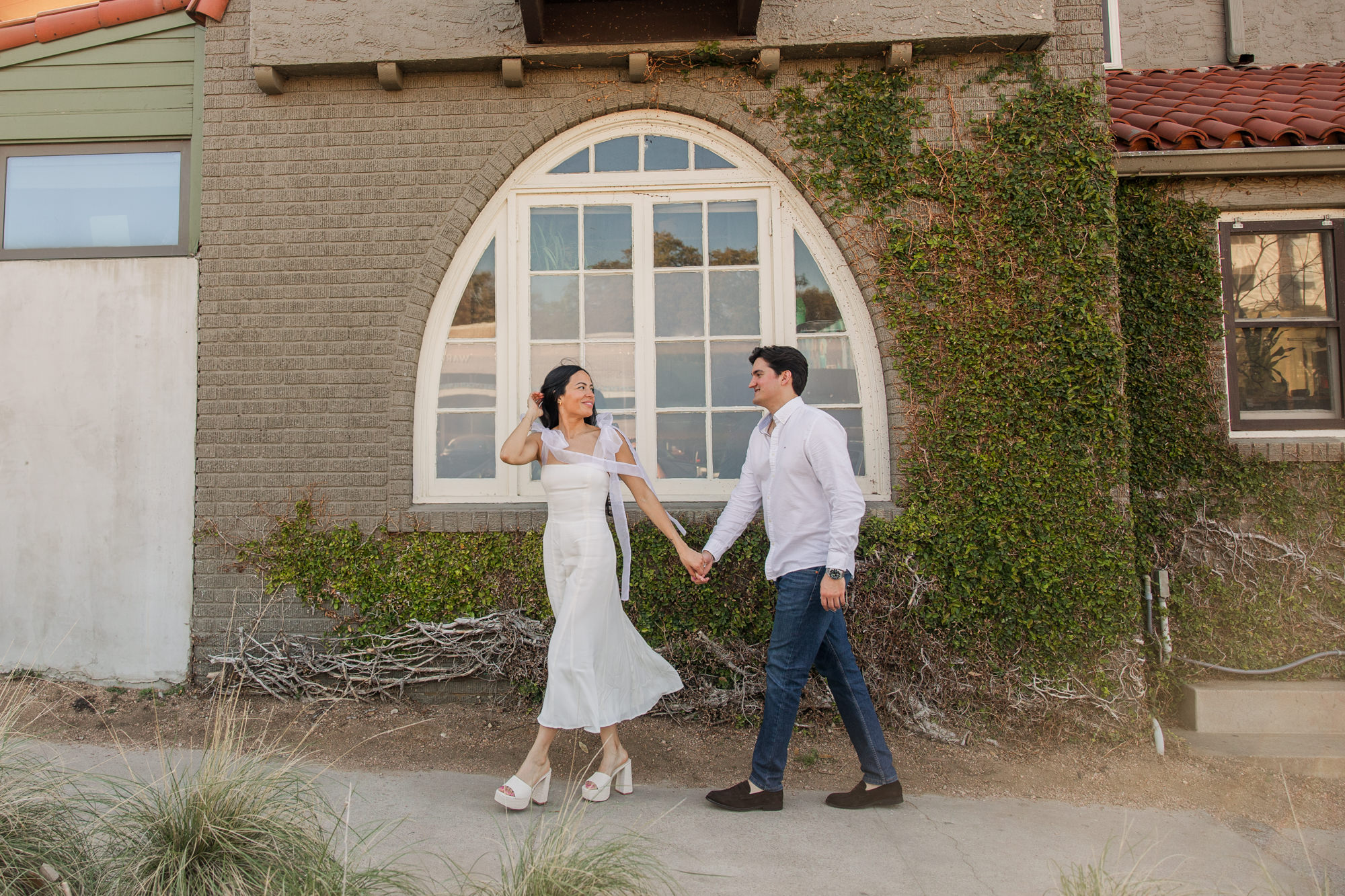 Colorful South Congress Engagement Photos