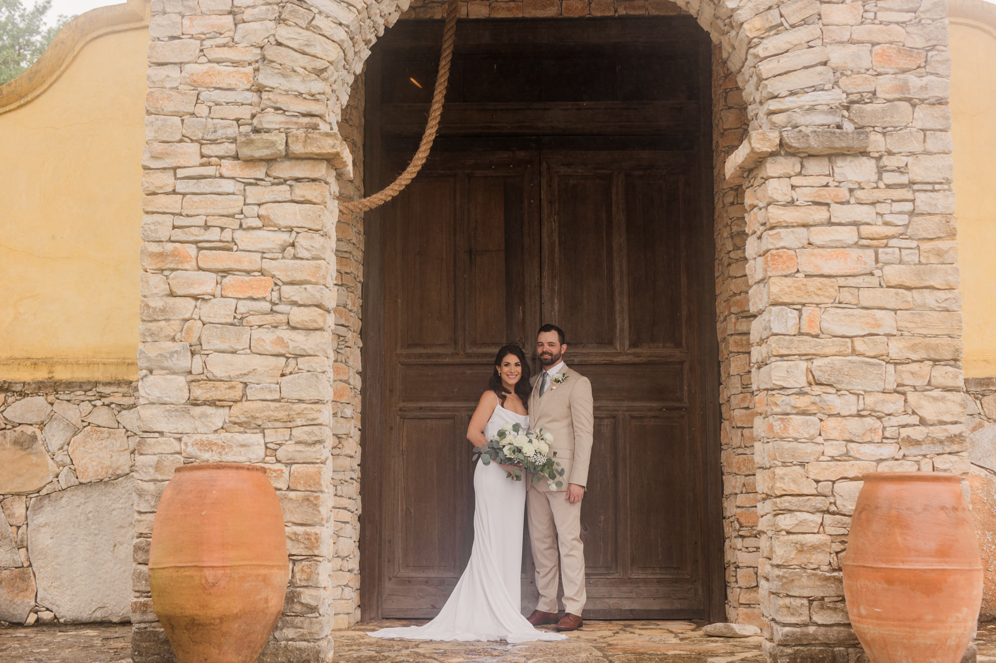 Romantic Rainy Wedding at Camp Lucy Ian's Chapel | Ciara & Carl