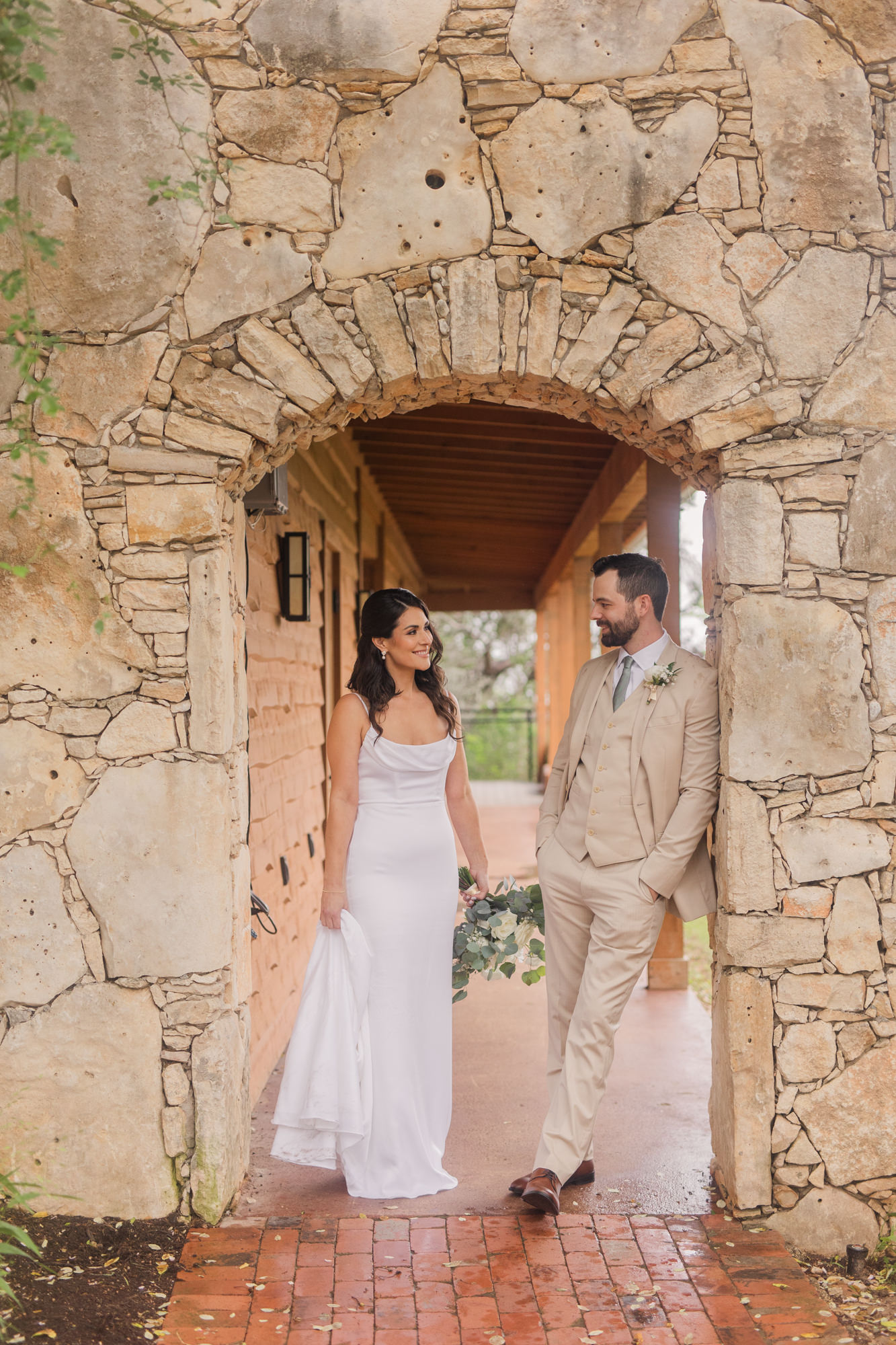 Romantic Rainy Wedding at Camp Lucy Ian's Chapel | Ciara & Carl