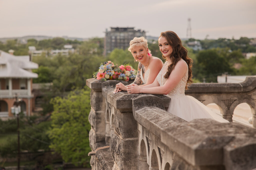 Wedding at Chateau Bellevue in Austin, Texas