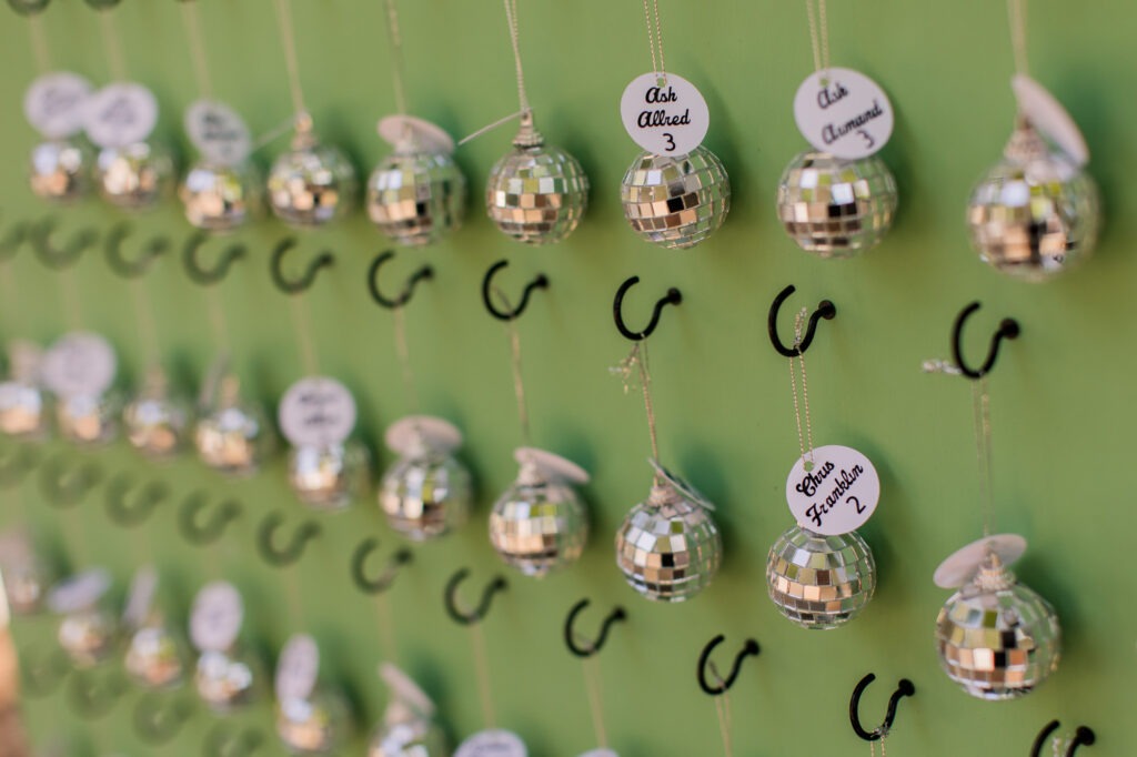 mirrorbal table assignments wedding