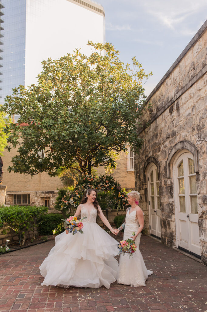 Queer wedding photographer, austin texas