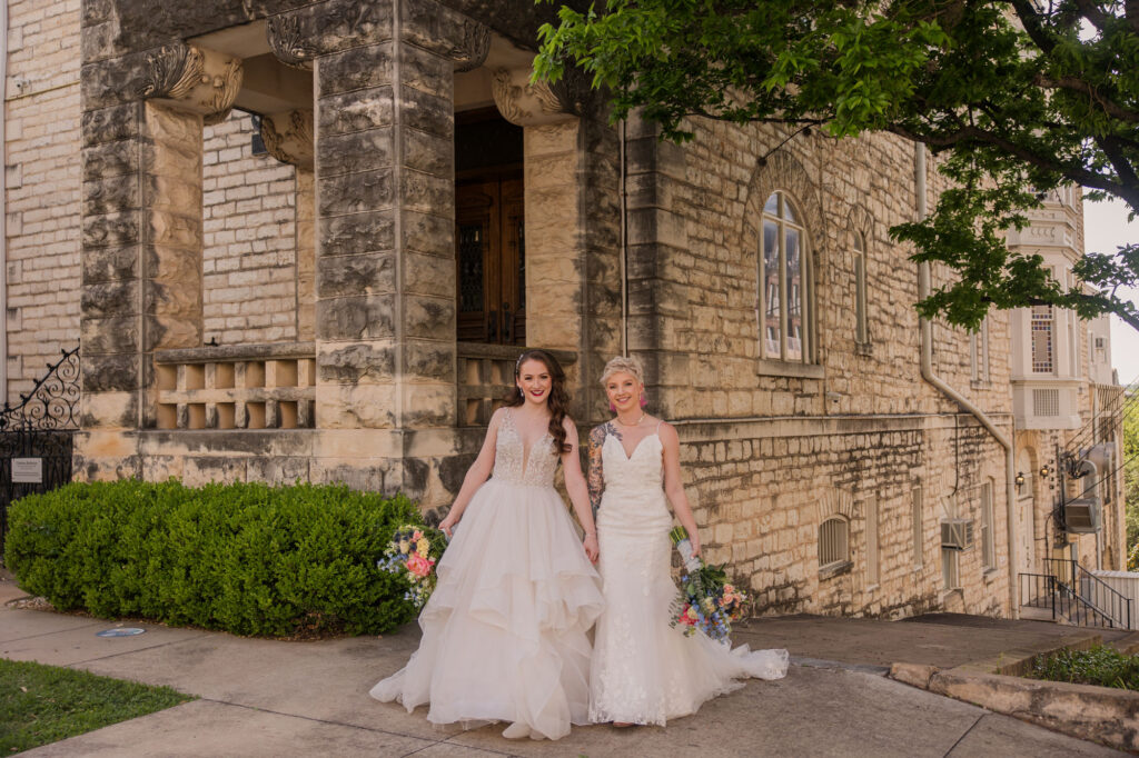 Wedding at Chateau Bellevue in Austin, Texas