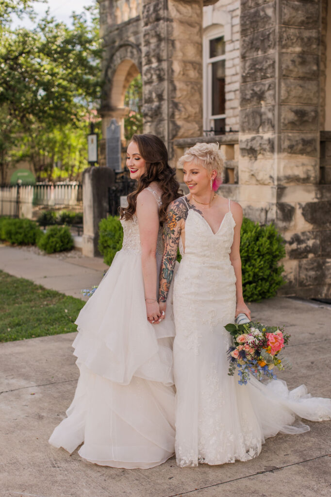 Wedding at Chateau Bellevue in Austin, Texas