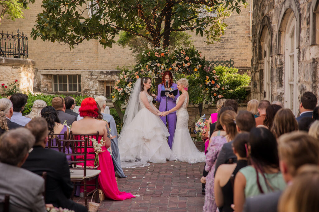 Wedding at Chateau Bellevue in Austin, Texas