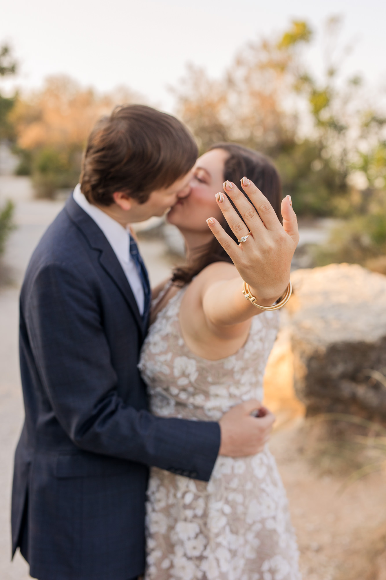 Laguna Gloria + Mount Bonnell Engagement Photos | Natasha & Ben