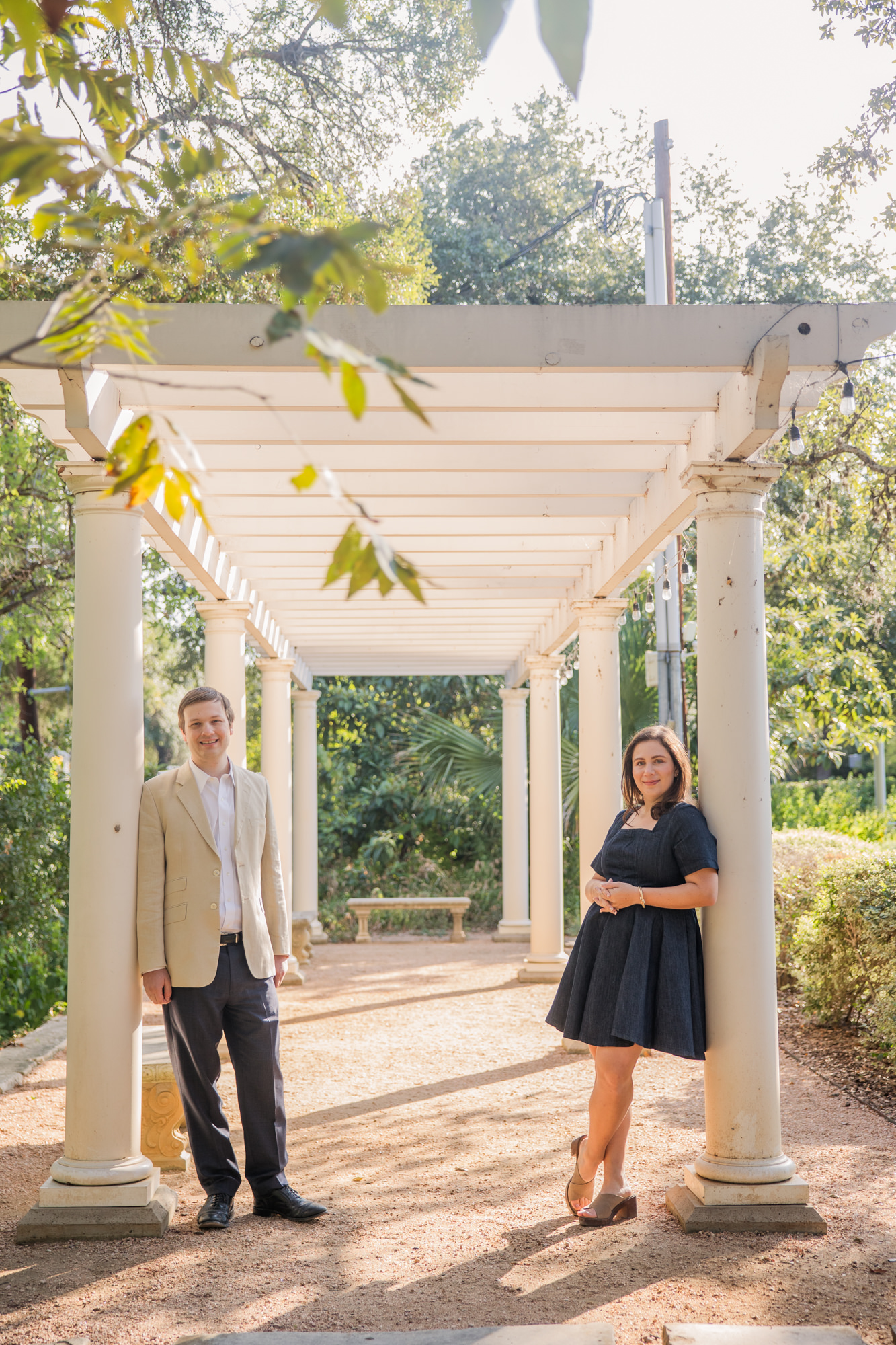 Laguna Gloria + Mount Bonnell Engagement Photos | Natasha & Ben