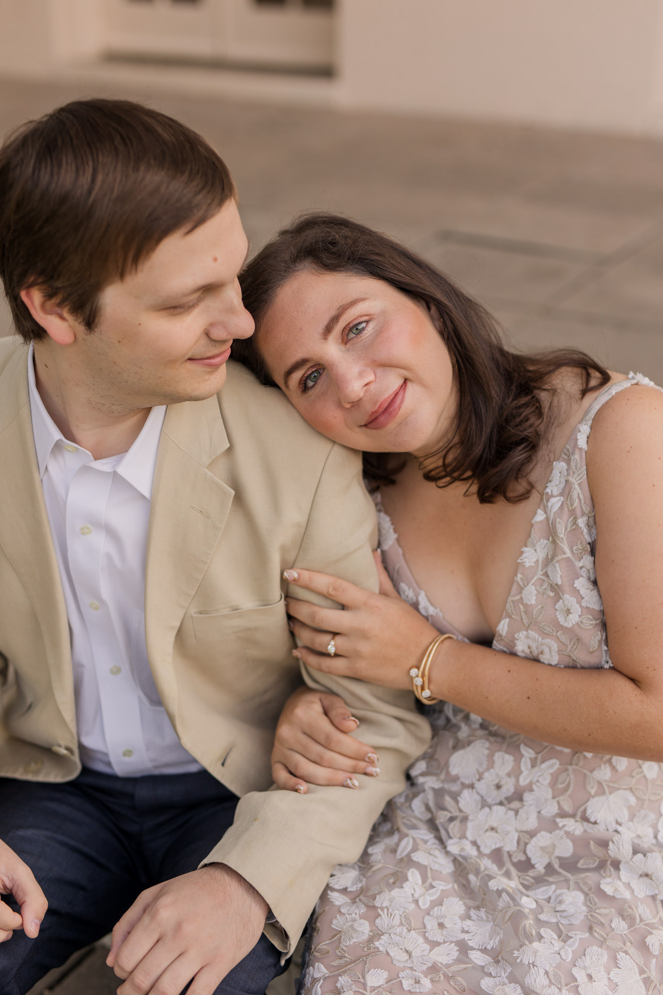 Laguna Gloria + Mount Bonnell Engagement Photos | Natasha & Ben