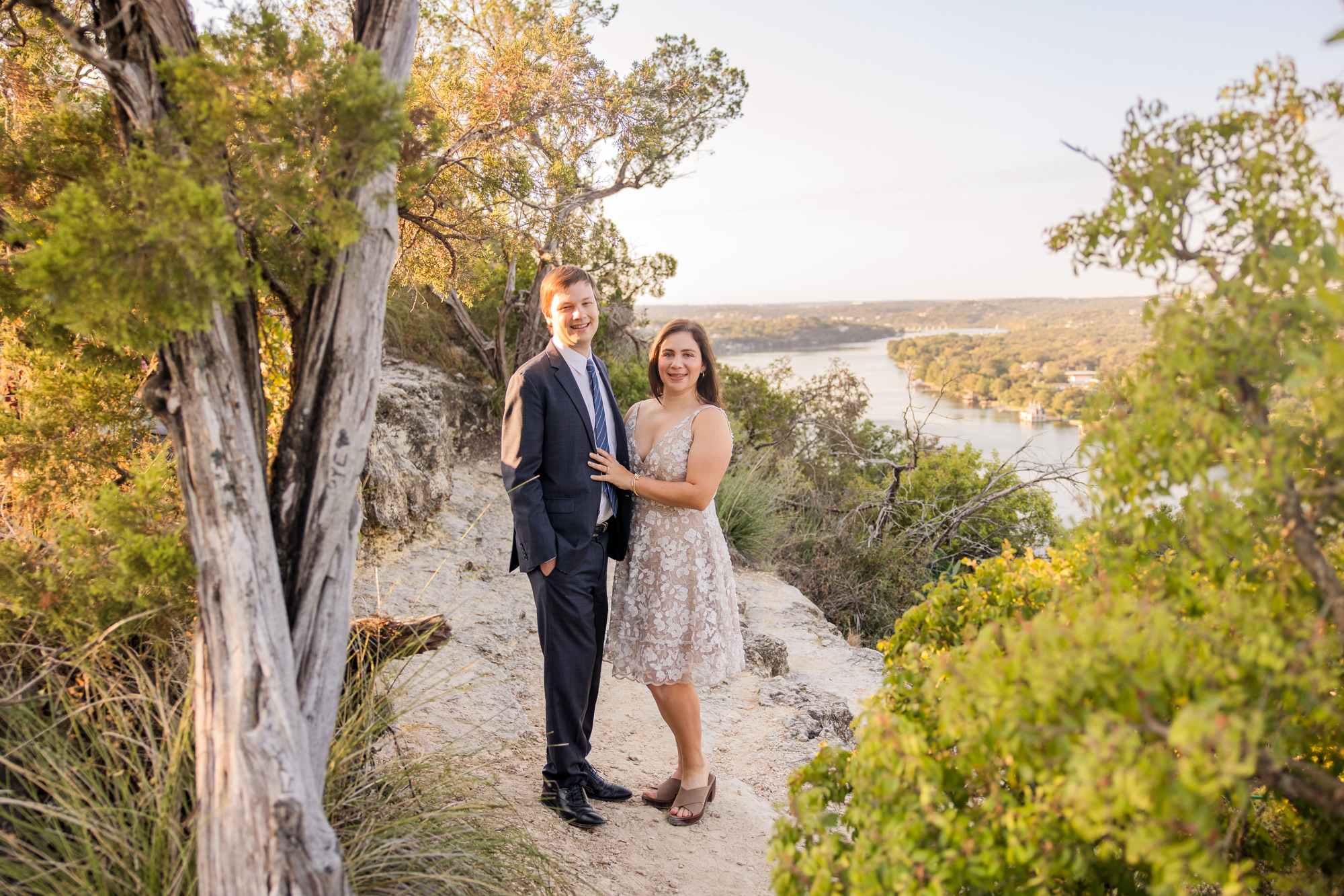Mount Bonnell Engagement Photos | Natasha & Ben