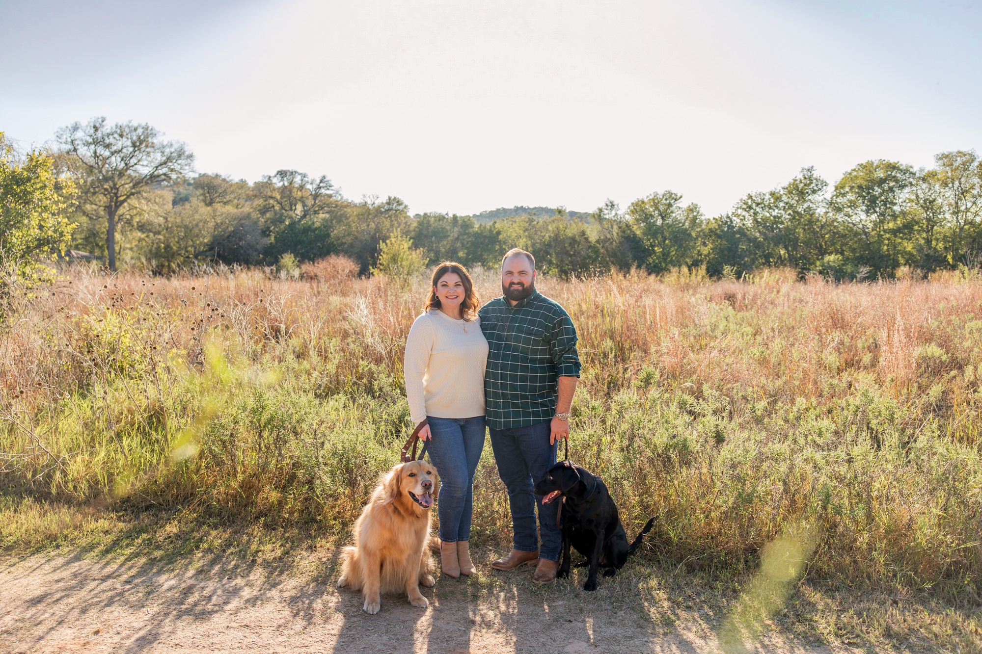 Hill Country Engagement Photos
