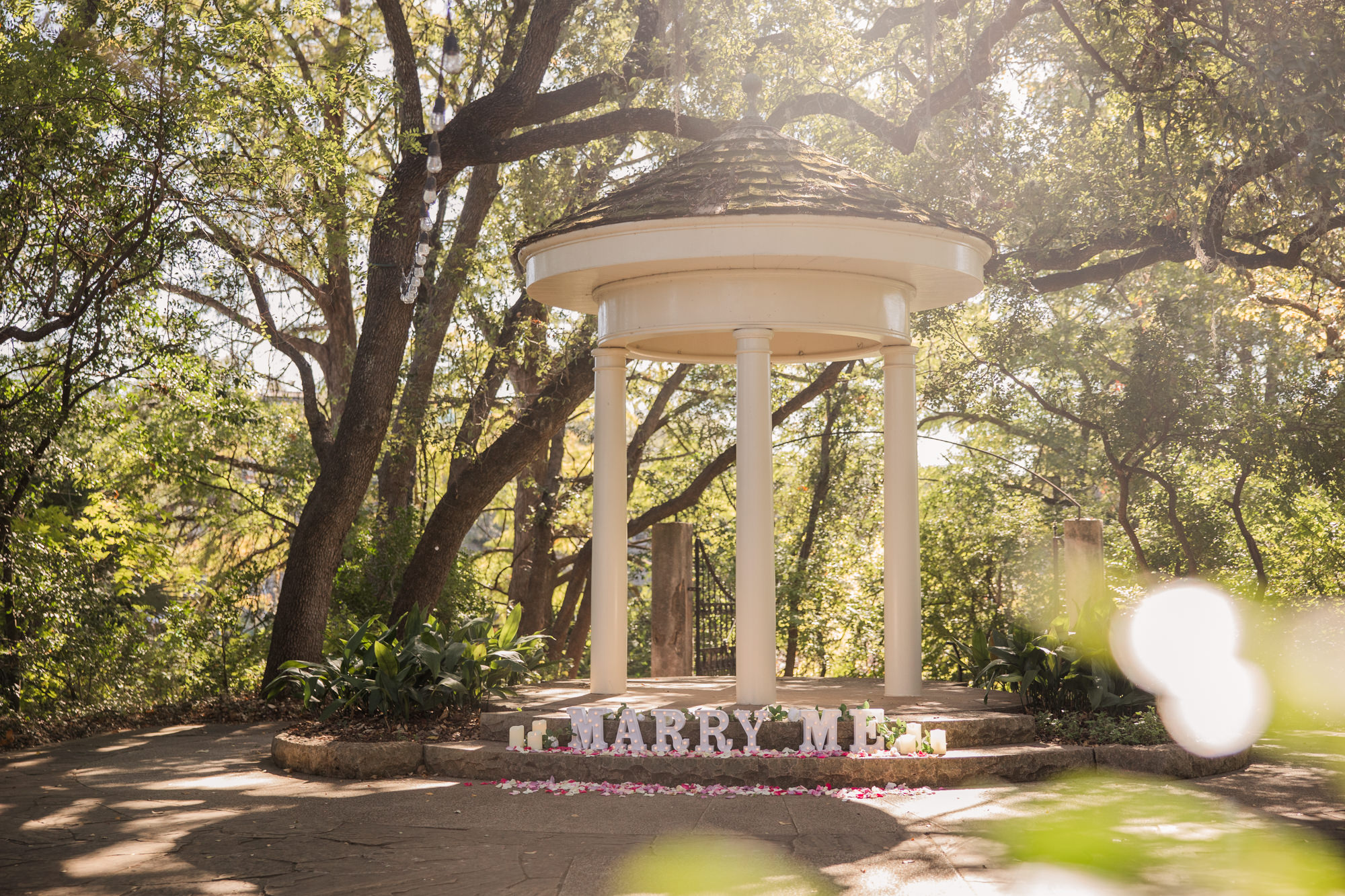 Temple of Love Gazebo Laguna Gloria