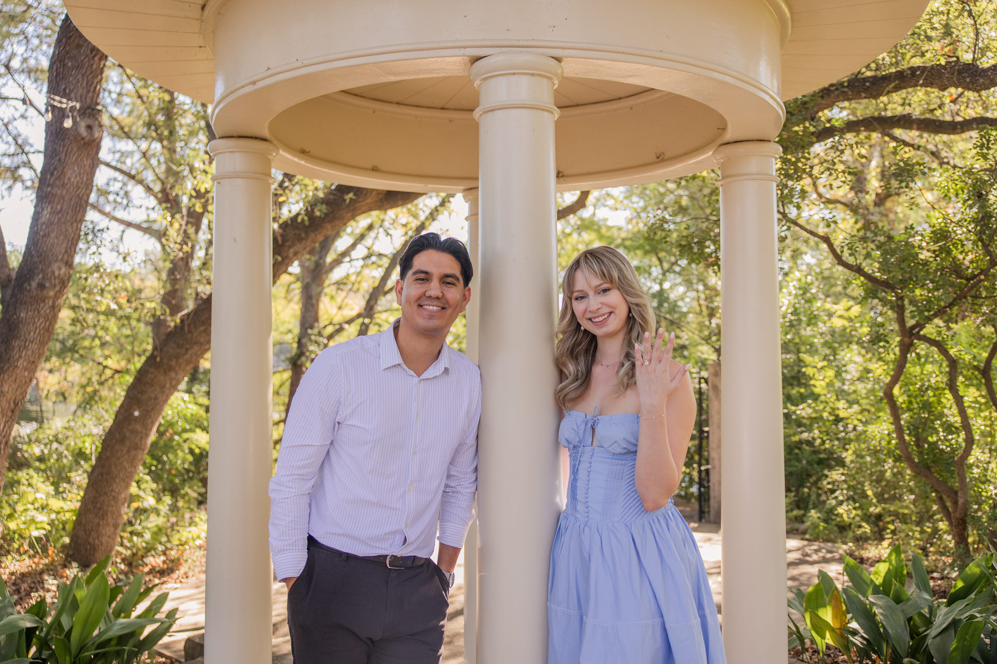 Laguna Gloria Austin Marriage Proposal Photographer