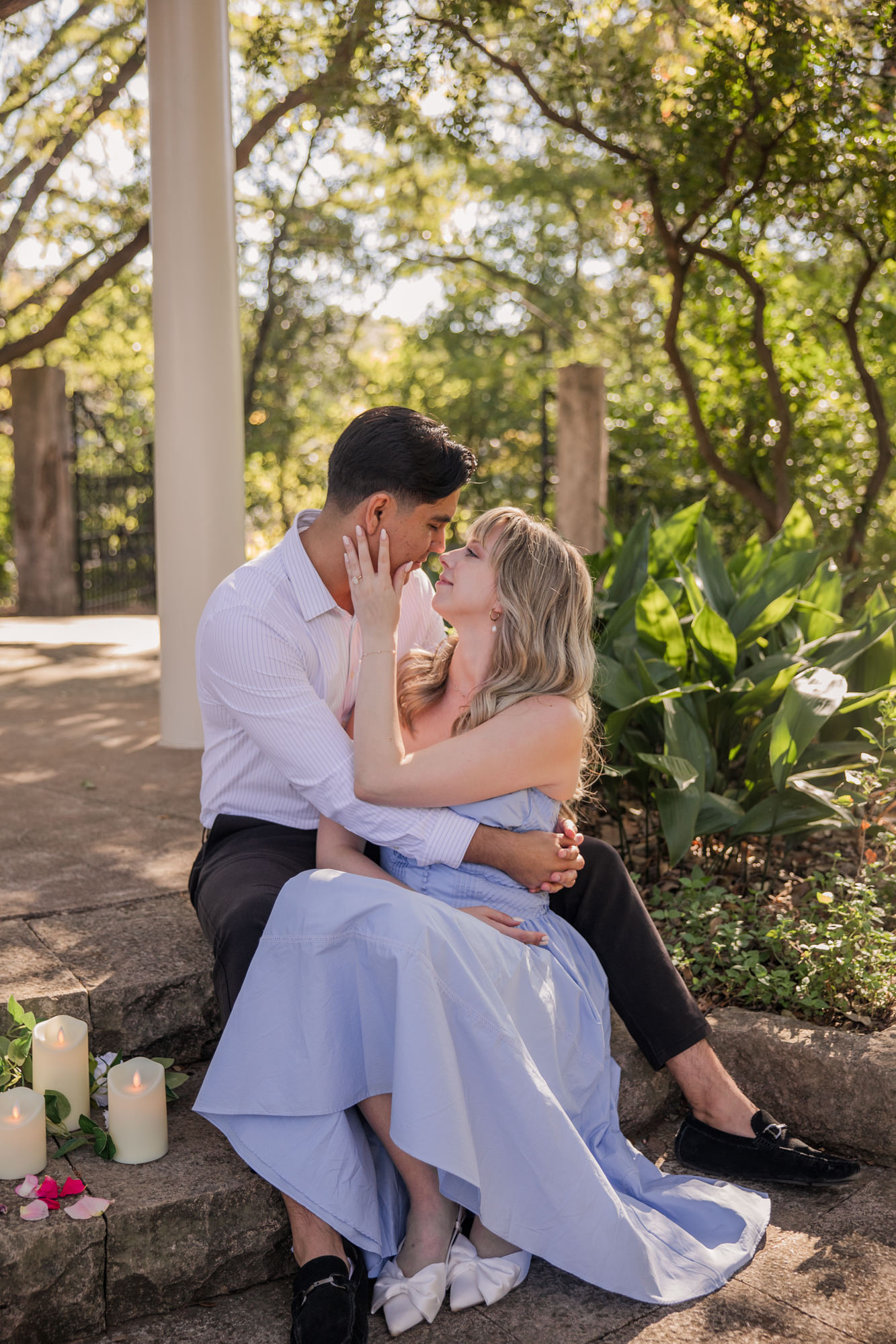 Laguna Gloria Austin Marriage Proposal Photographer