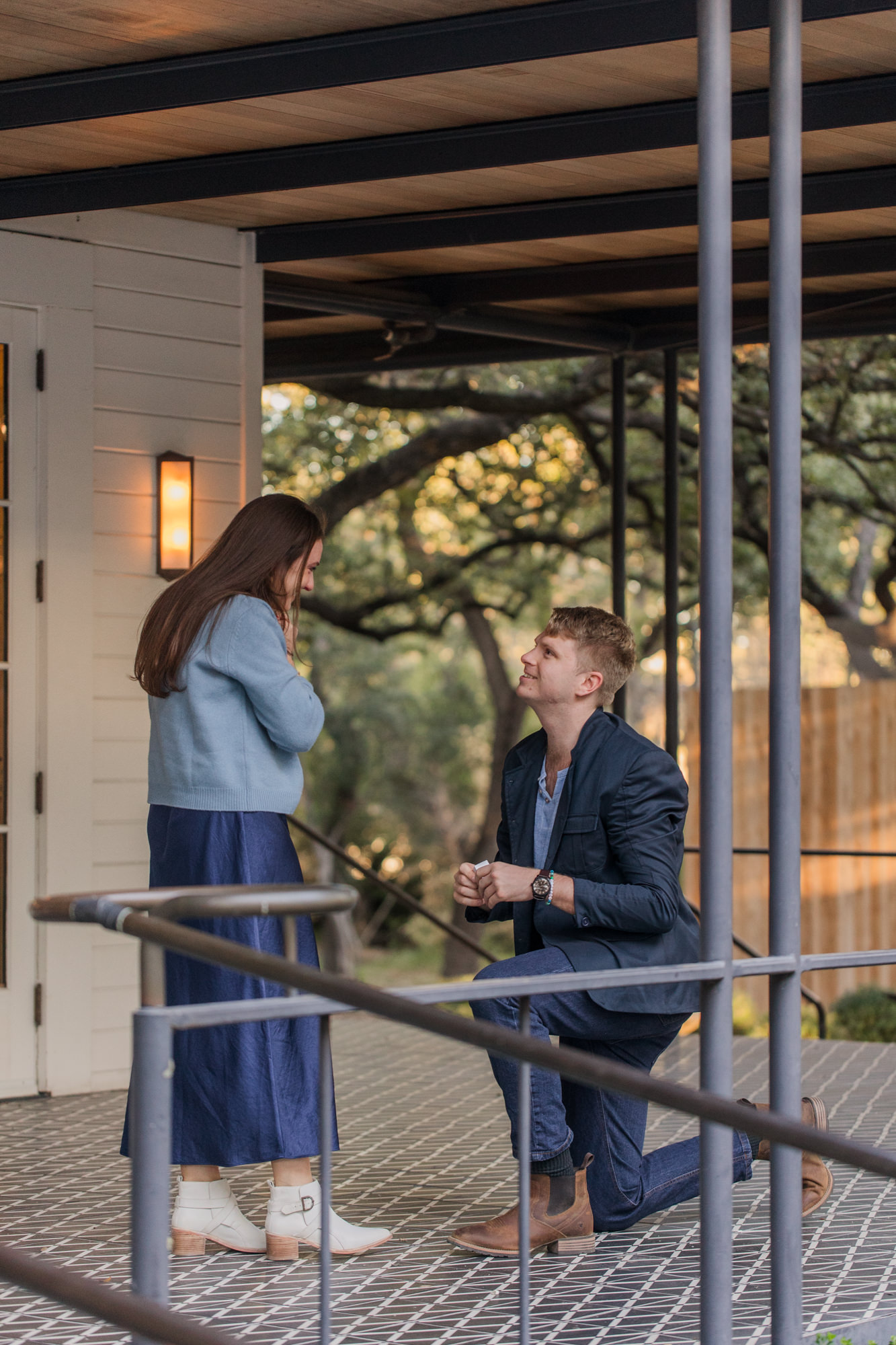 Marriage Proposal at Mattie's Austin