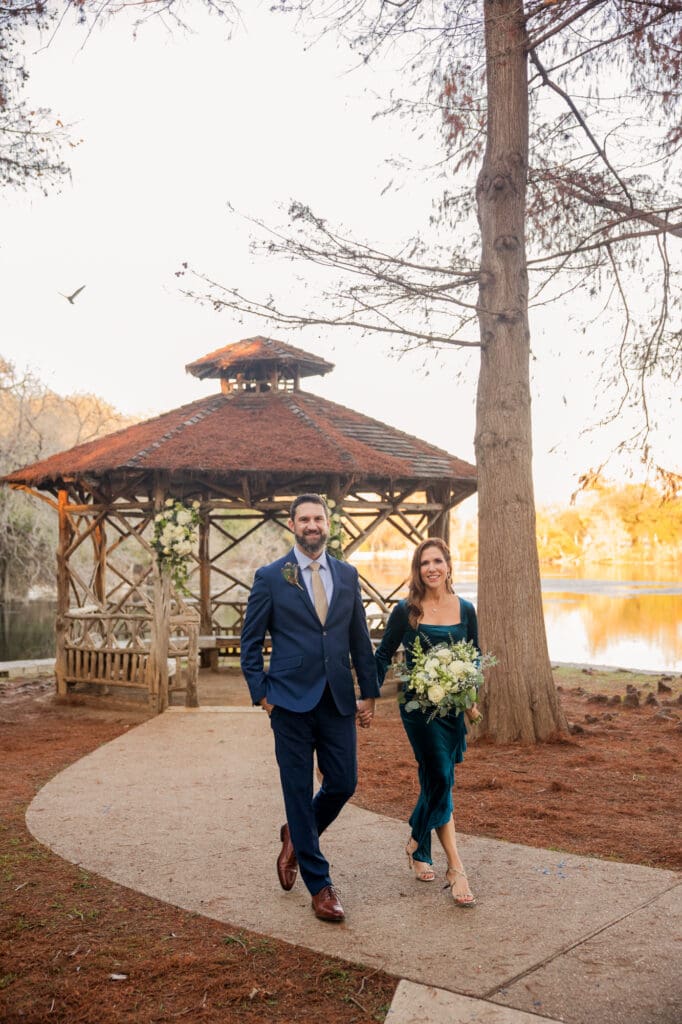 Elopement at Landa Park New Braunfels, Texas