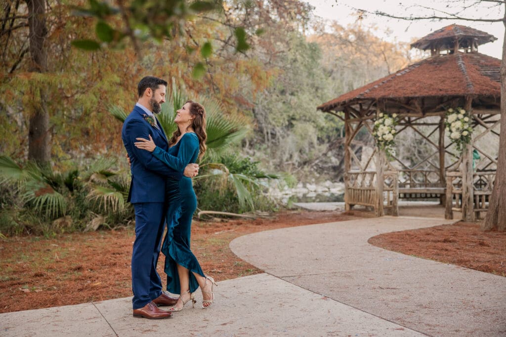 Elopement at Landa Park New Braunfels, Texas
