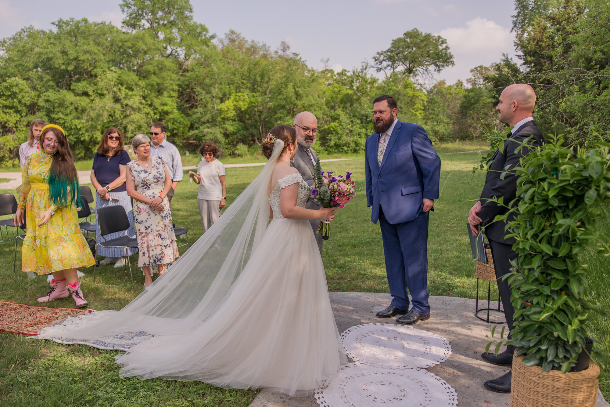 McKinney Falls State Park Austin Micro Wedding