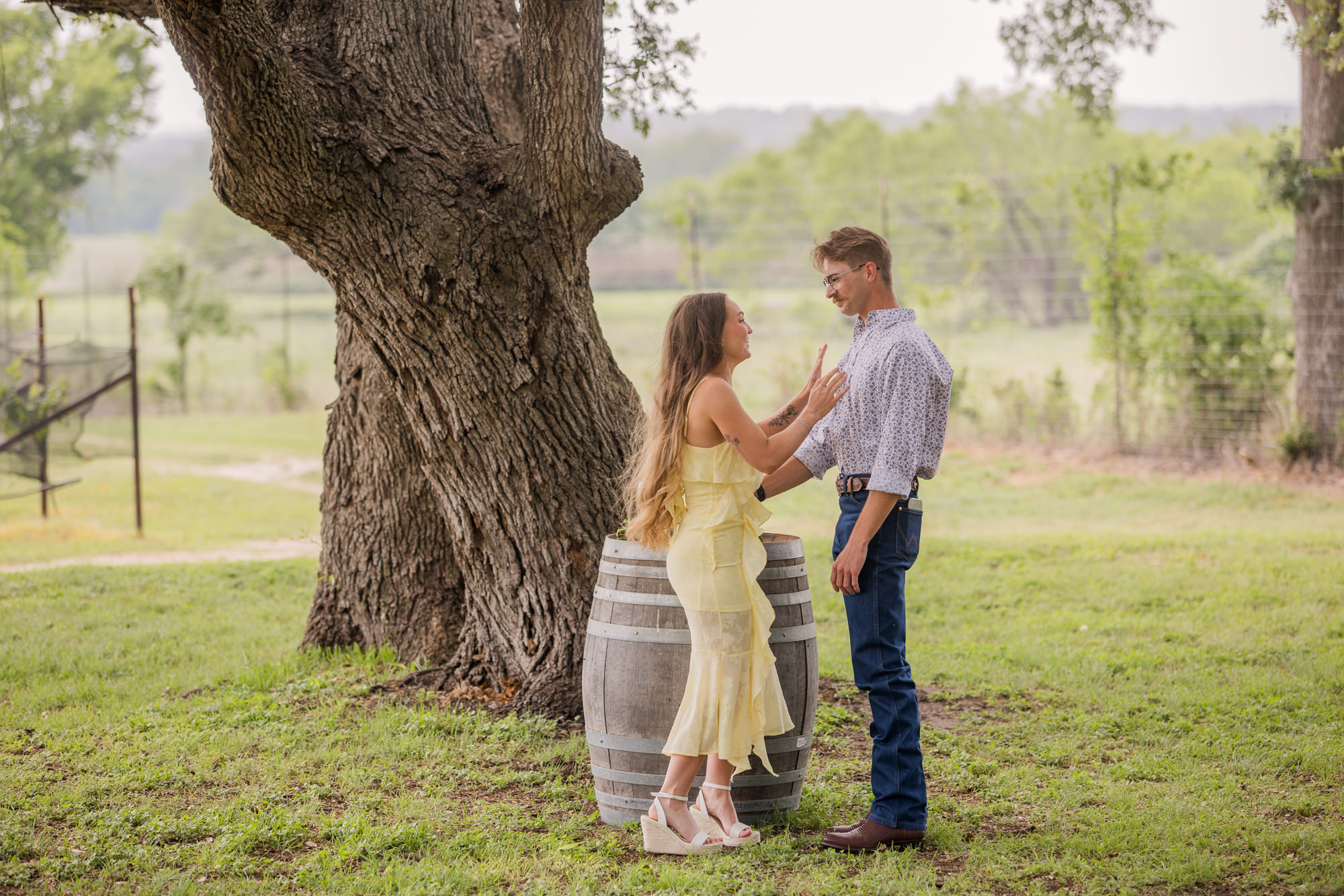 William Chris Vineyards Marriage Proposal - Fredericksburg, Texas Winery