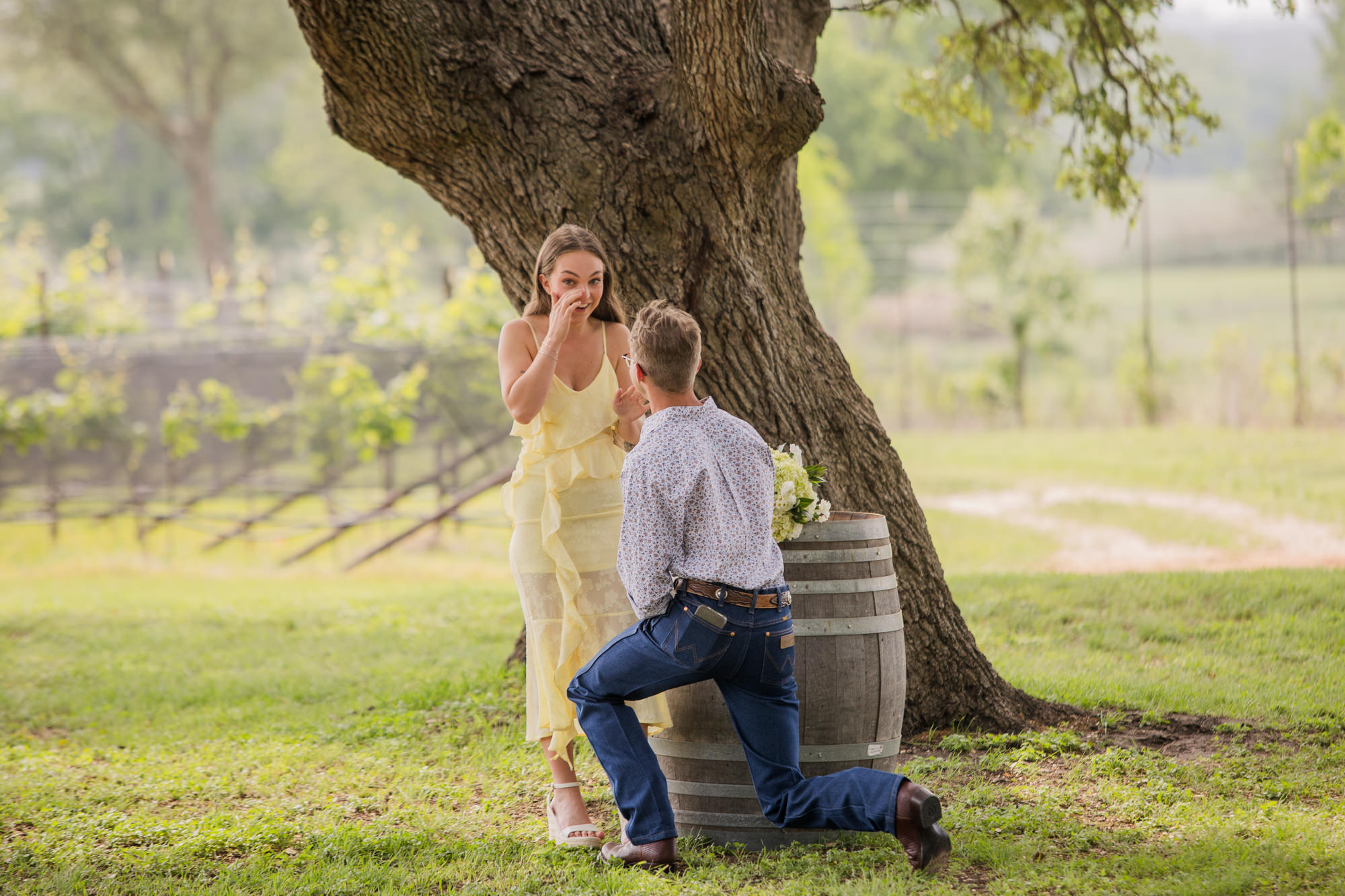 William Chris Vineyards Marriage Proposal