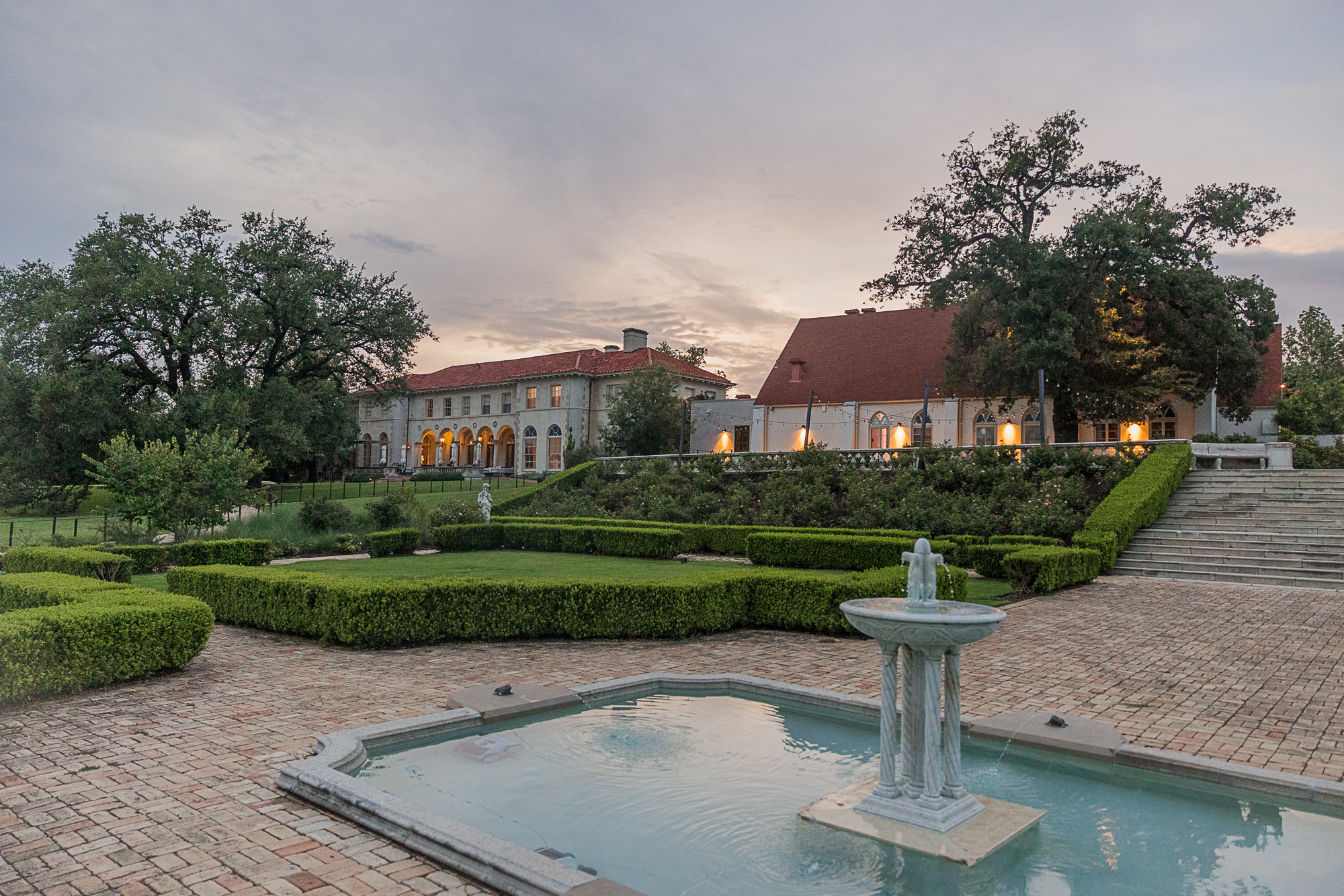 Commodore Perry Estate Austin Texas Sunken Gardens