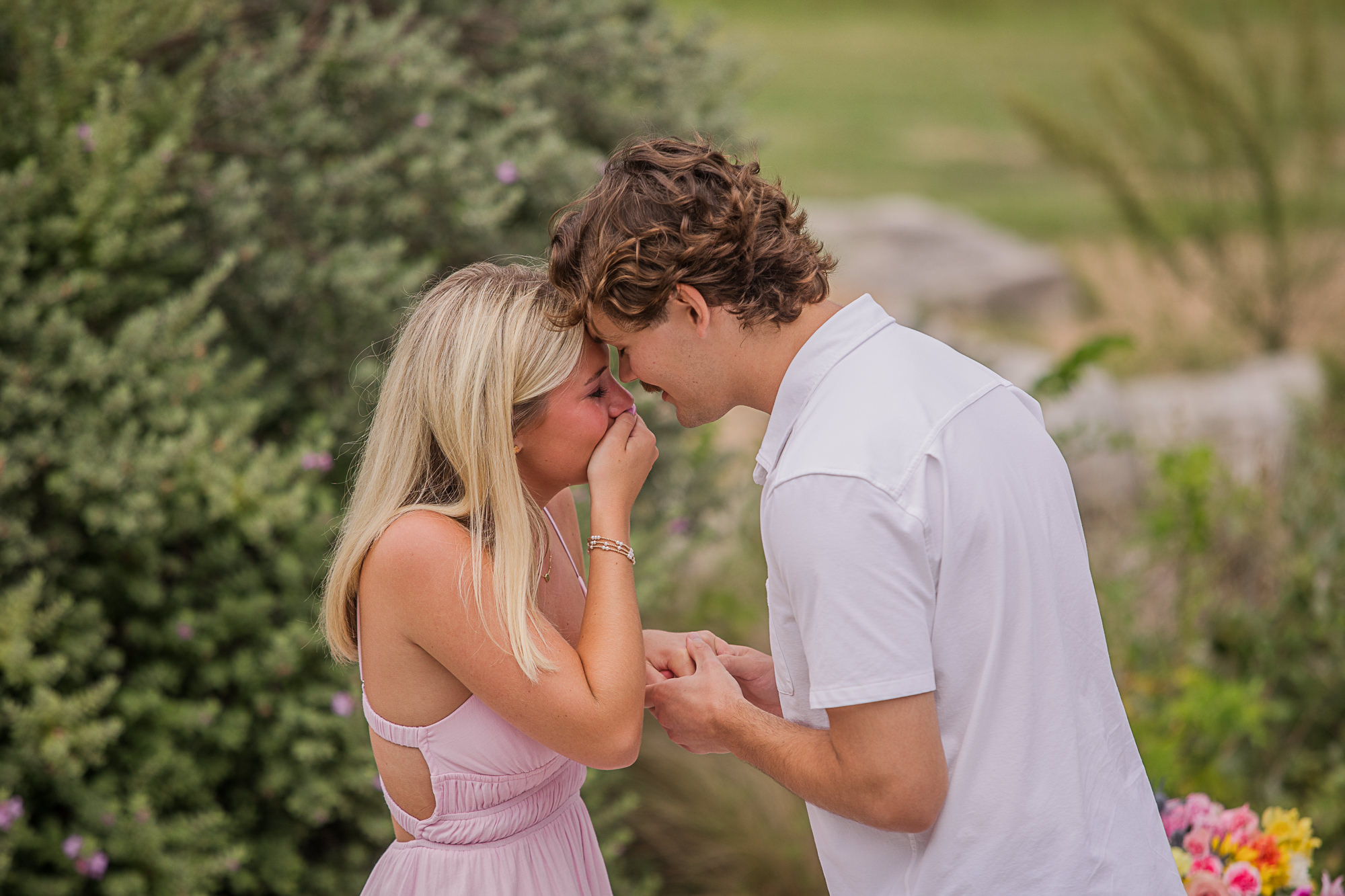 Marriage Proposal at Flat Creek Estate Winery & Vineyard