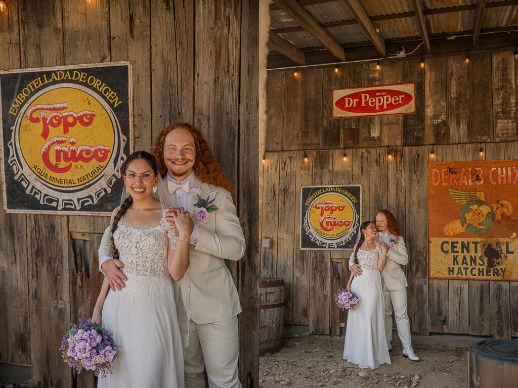 Star Hill Ranch Austin Wedding, neon lights and signs