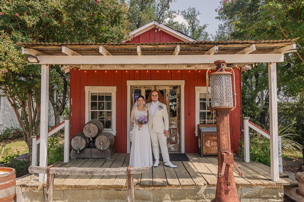 Star Hill Ranch Austin Wedding, old timey saloon