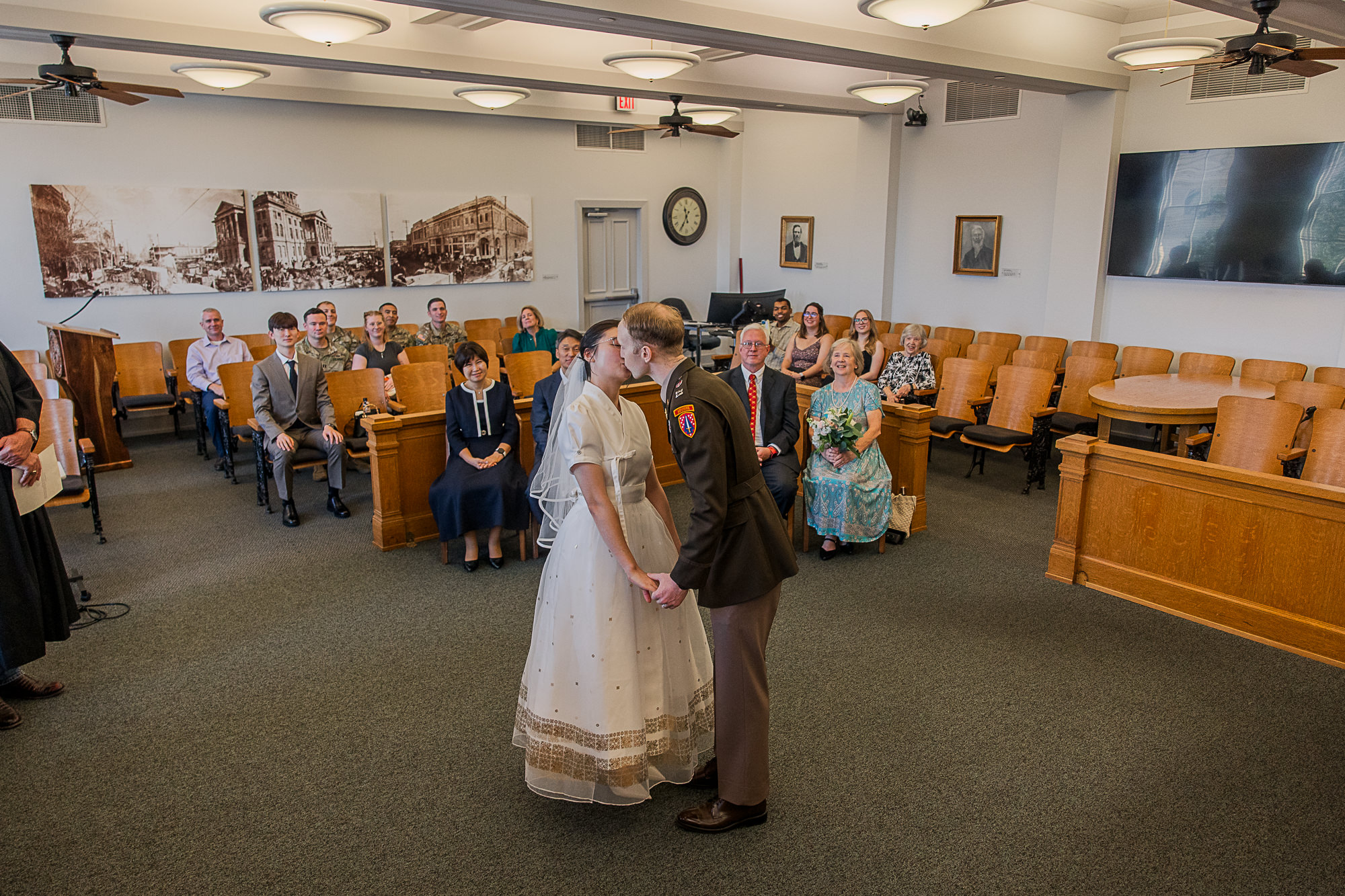 Belton Texas Courthouse Elopement