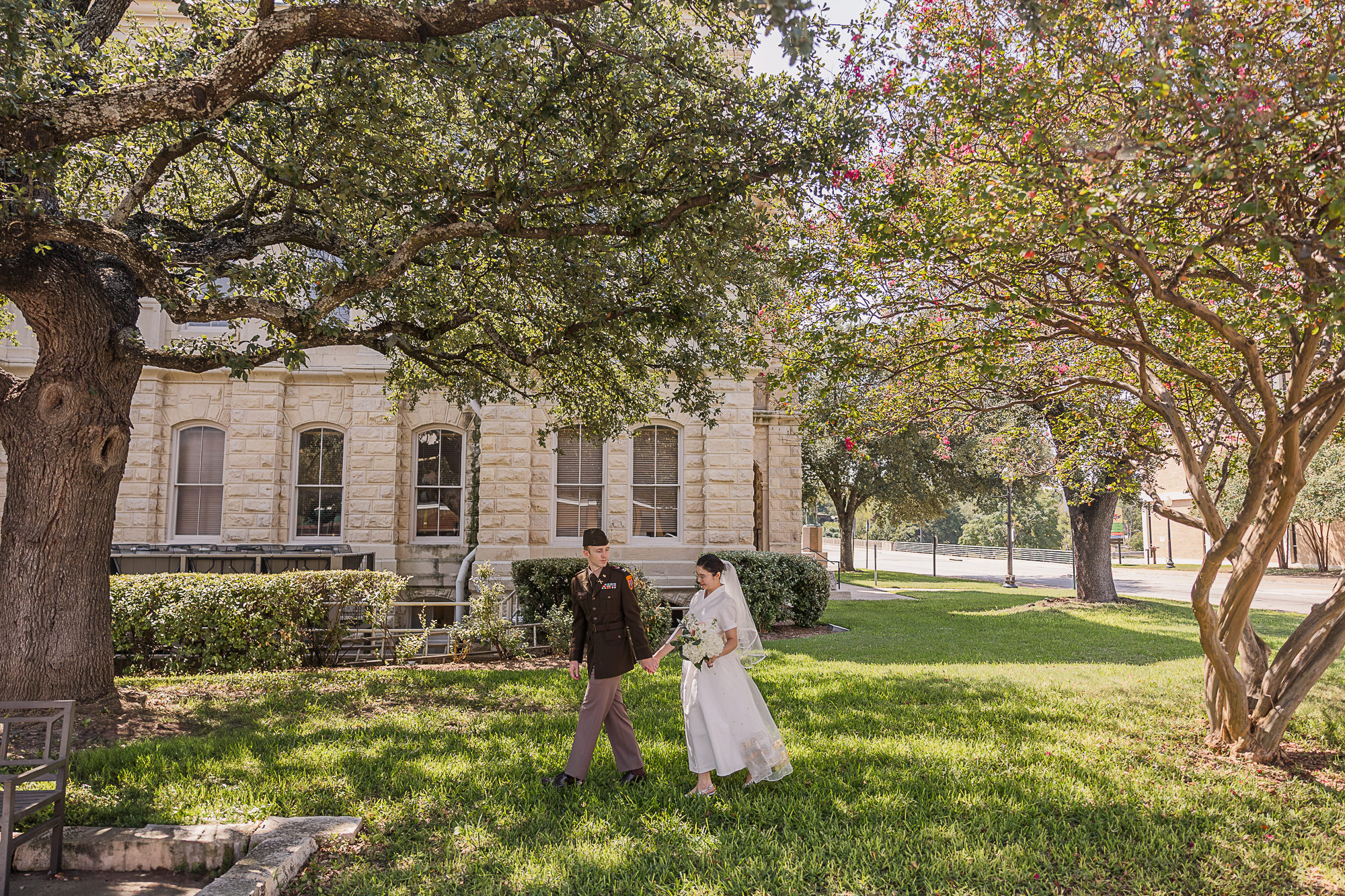Belton Texas Courthouse Elopement