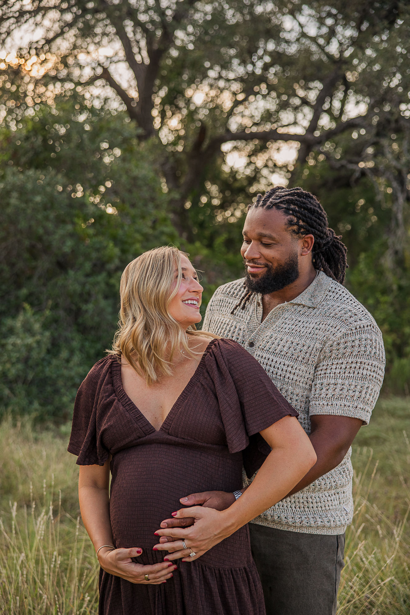 Summer Maternity Photos Austin Texas | Bree & Terrence