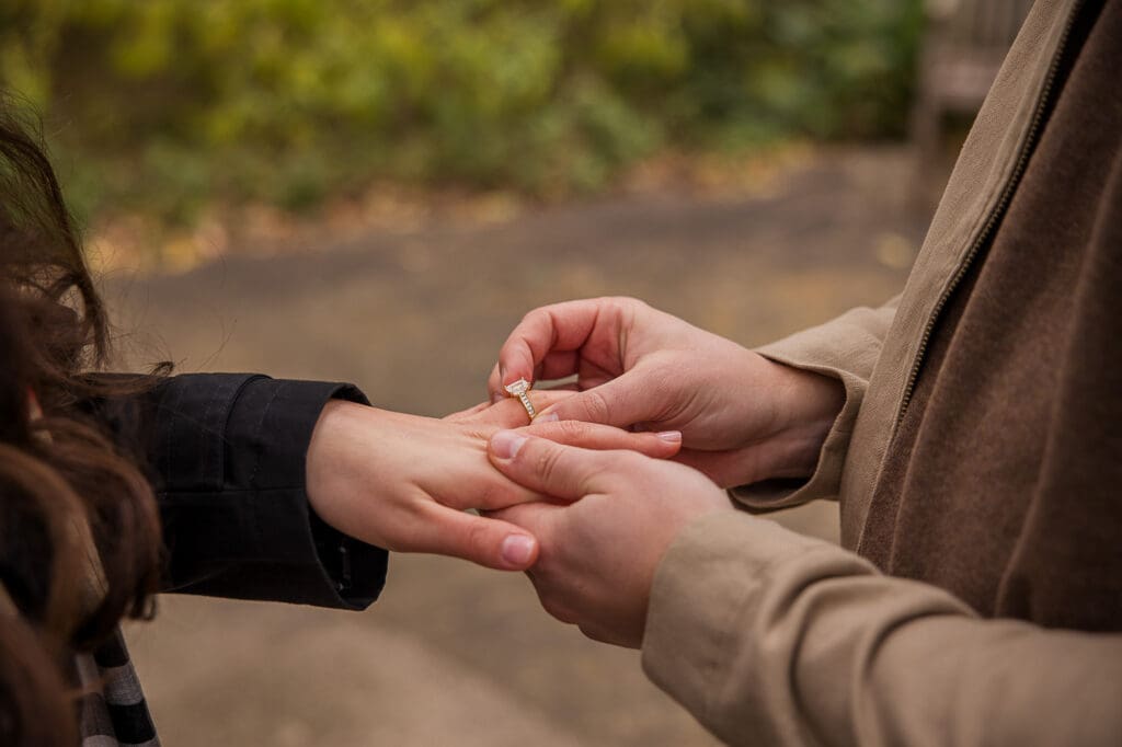 engagement ring photo