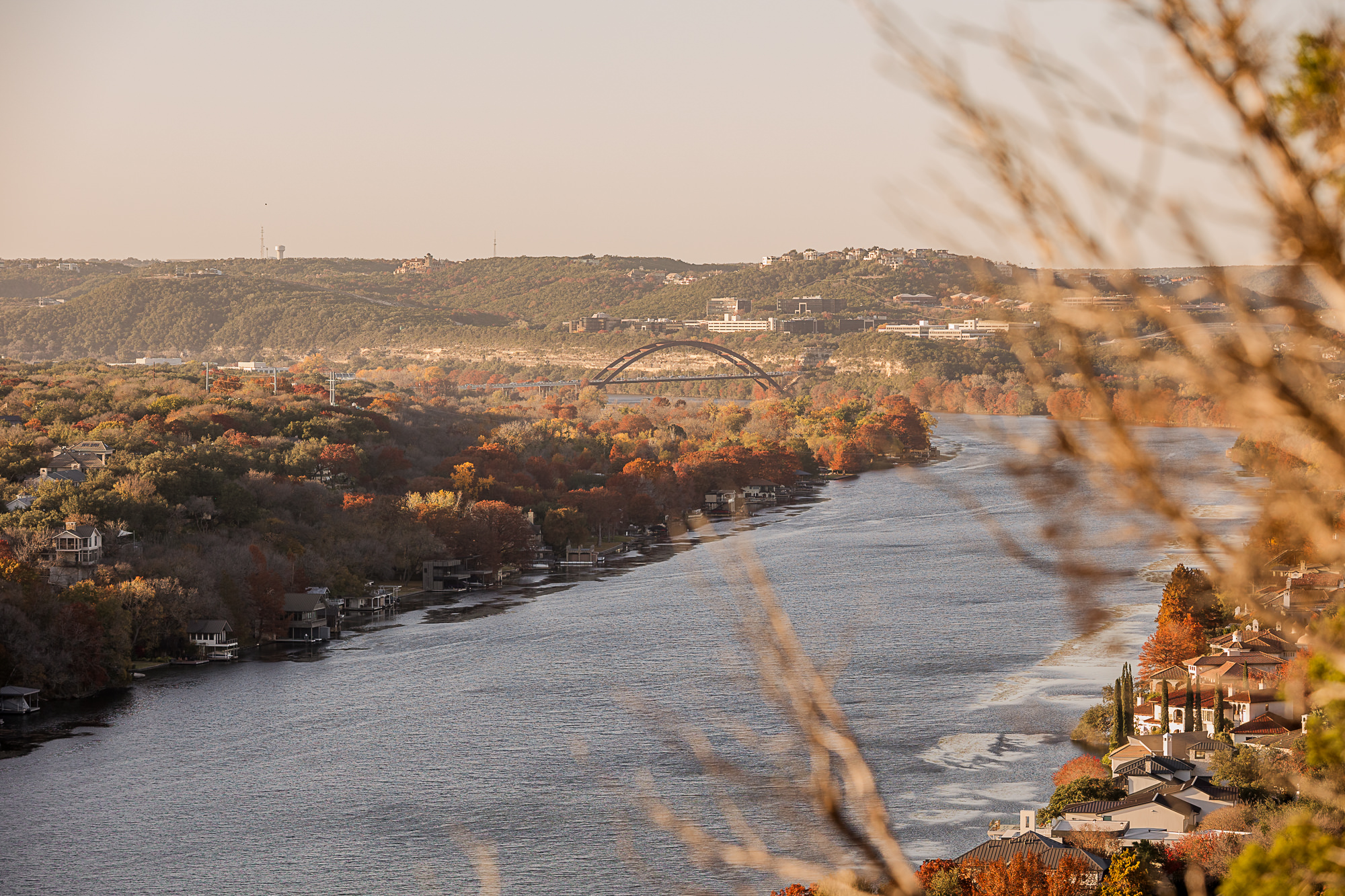 Mount Bonnell Pennybacker Bridge Austin, Texas
