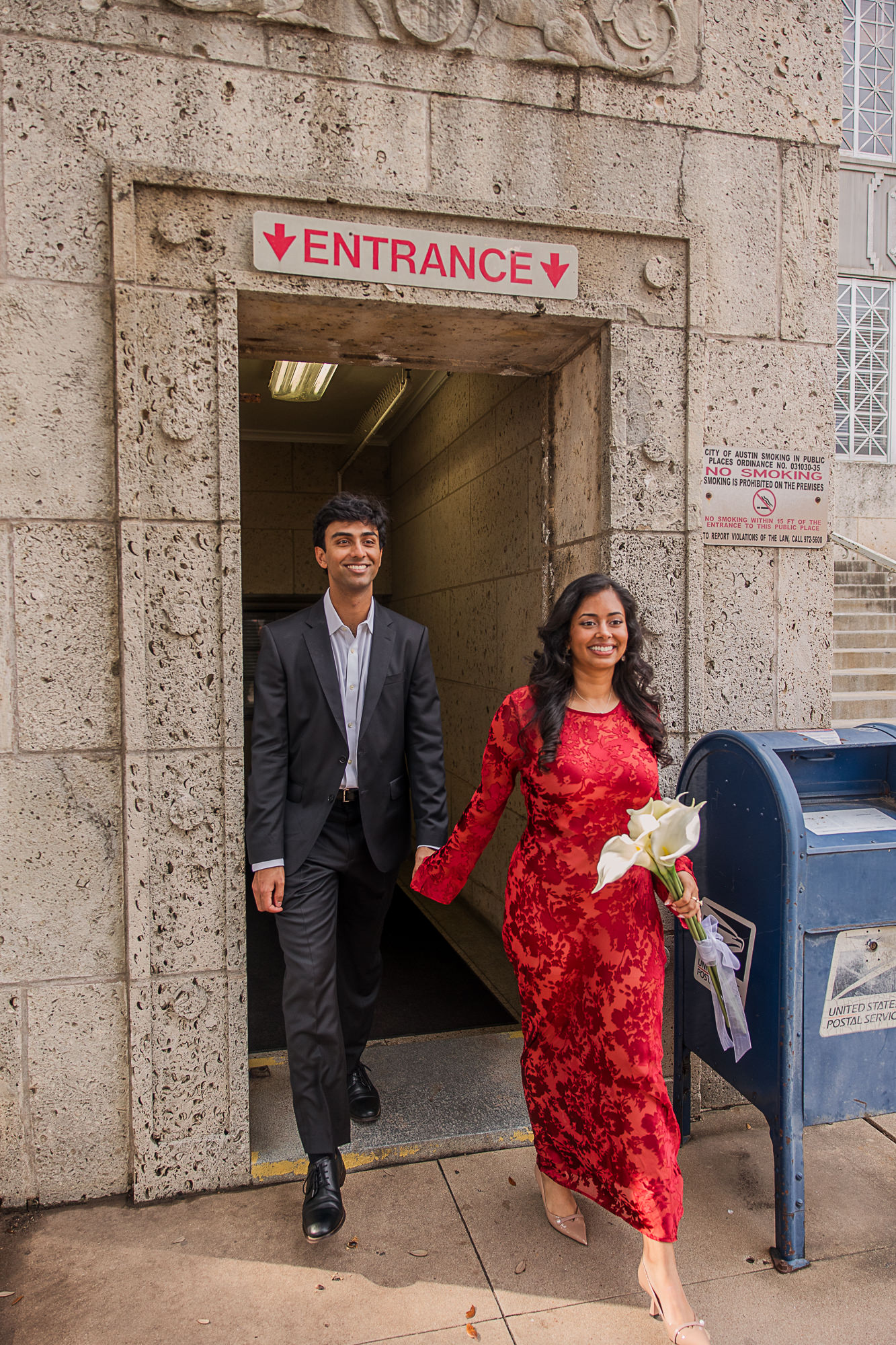 Downtown Austin Texas Courthouse Wedding Precinct 5 Travis County