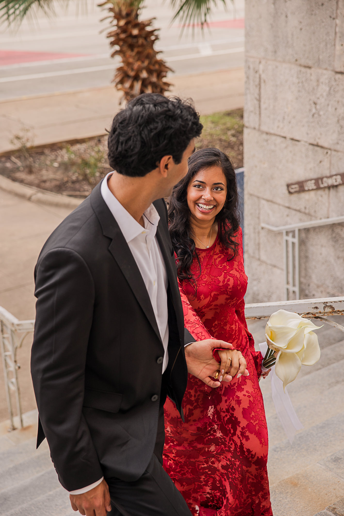 Austin Texas Courthouse Wedding + Sekrit Theater Greenhouse