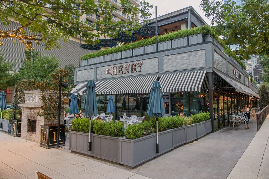 The Henry restaurant downtown Dallas Texas
